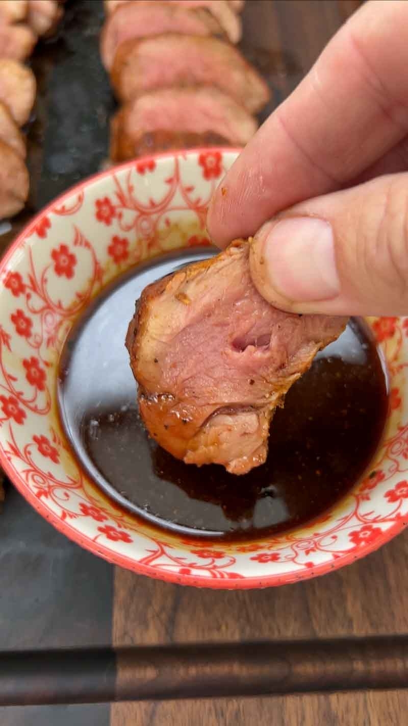 Big Green Egg Grilled Asian Pork Tenderloin The BBQ Buddha