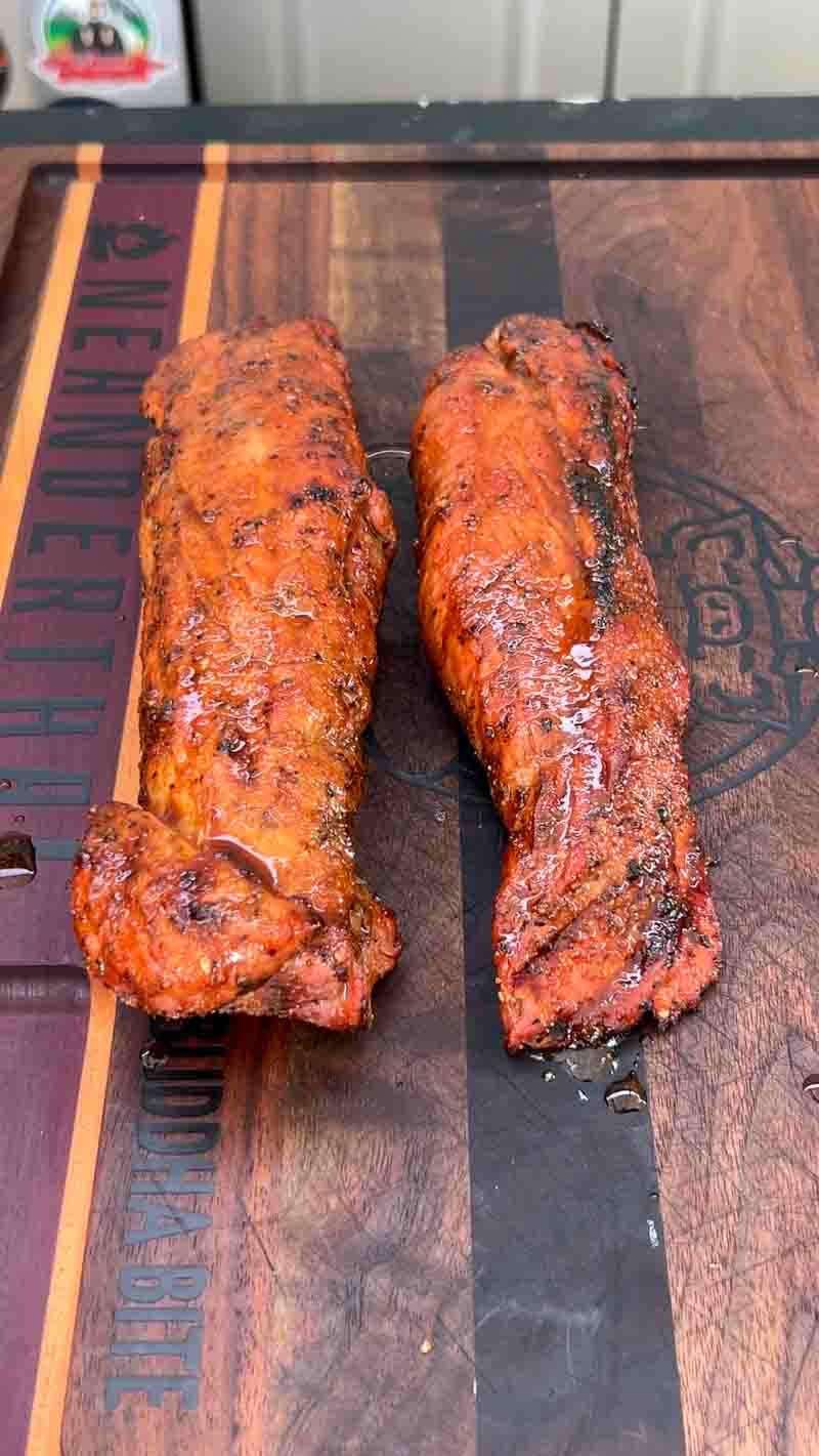 Big Green Egg Grilled Asian Pork Tenderloin The BBQ Buddha