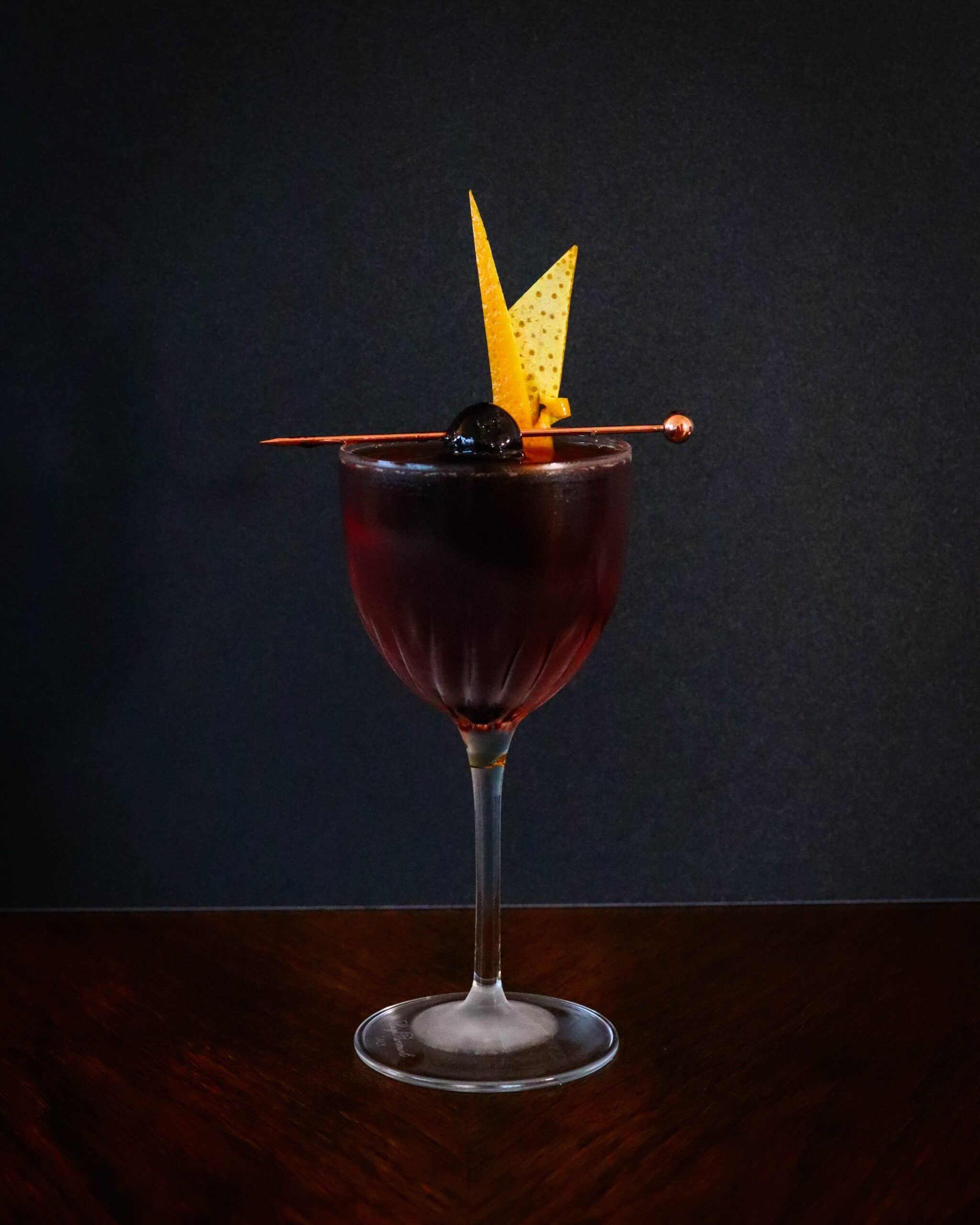 Black Manhattan Cocktail By Todd Smith Grouchy Bartender