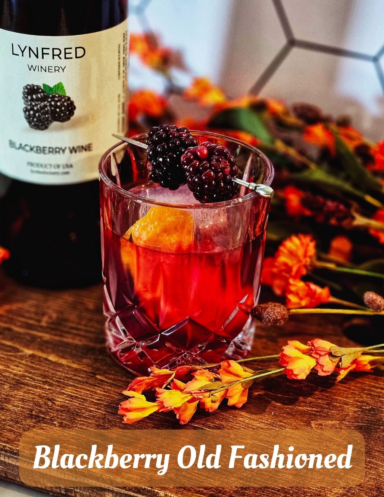 Blackberry Wine Old Fashioned Lynfred Winery Blackberry Wine Old Fashioned Lynfred Winery