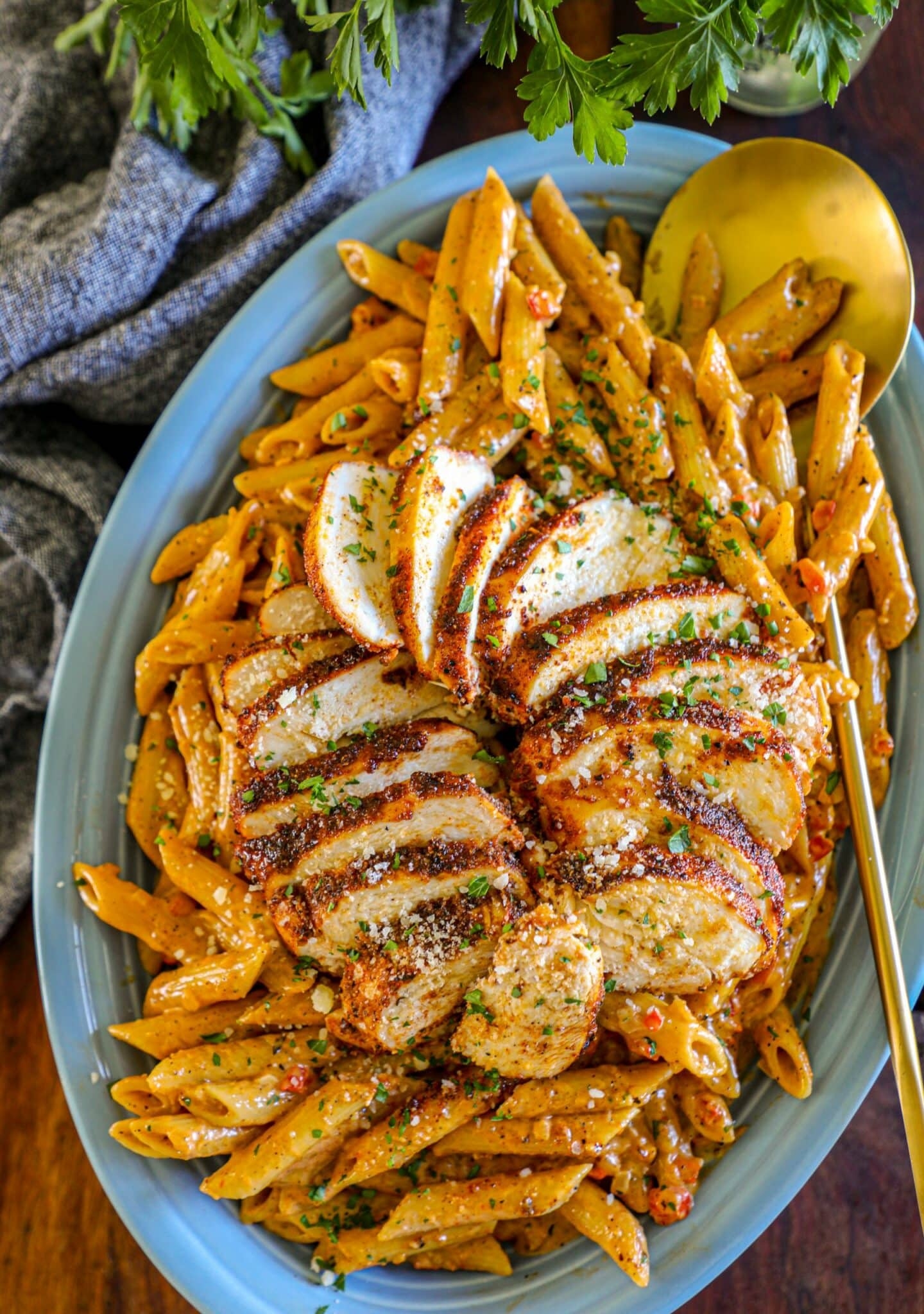 blackened chicken alfredo recipe
