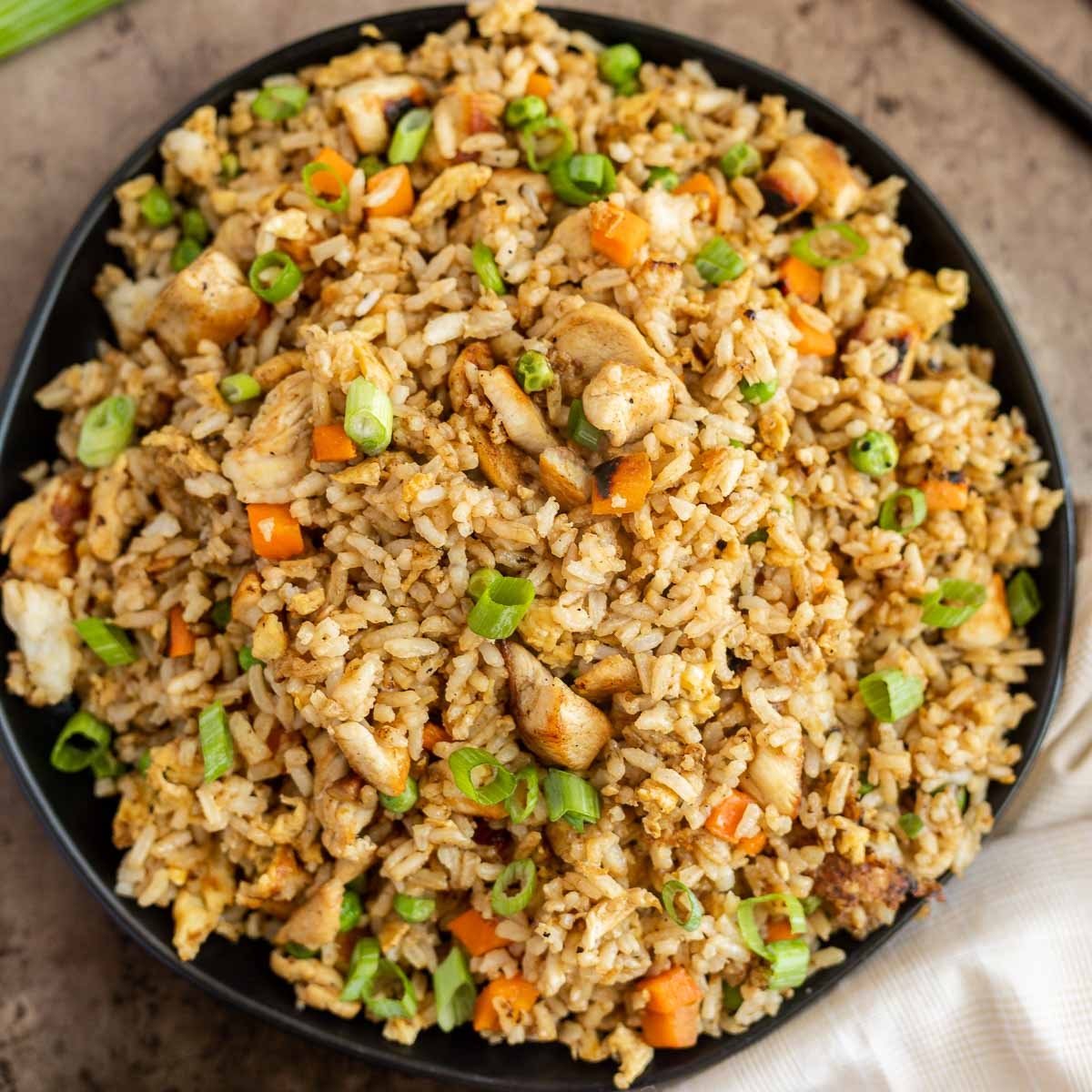 Blackstone Chicken Fried Rice