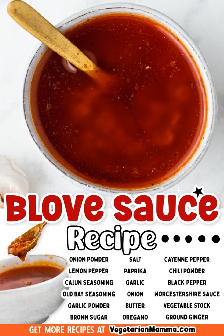 Bloves Sauce Recipe Bloves Sauce Recipe