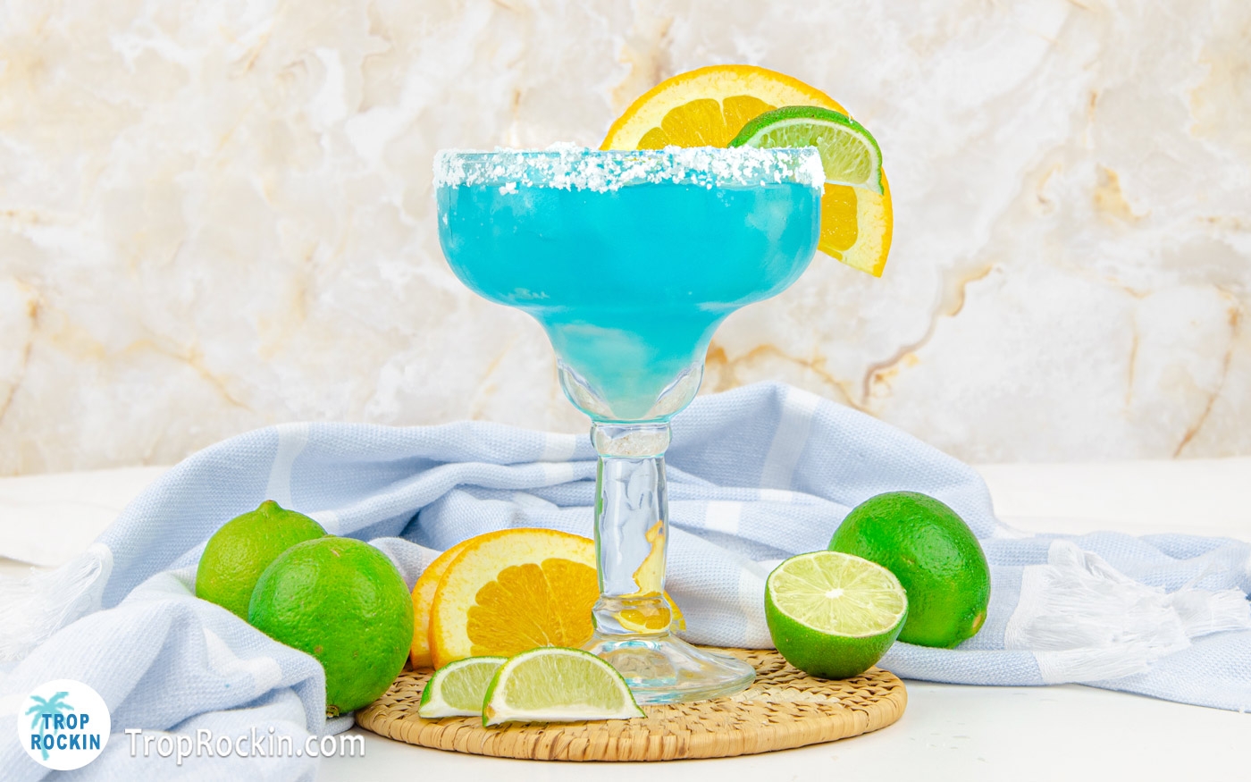 Blue Margarita Recipe Trop Rockin Recipes