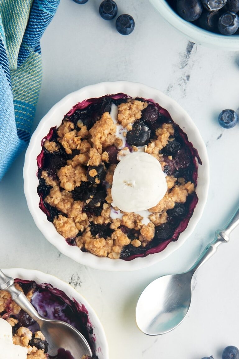 Blueberry Crisp For Two Bake Or Break