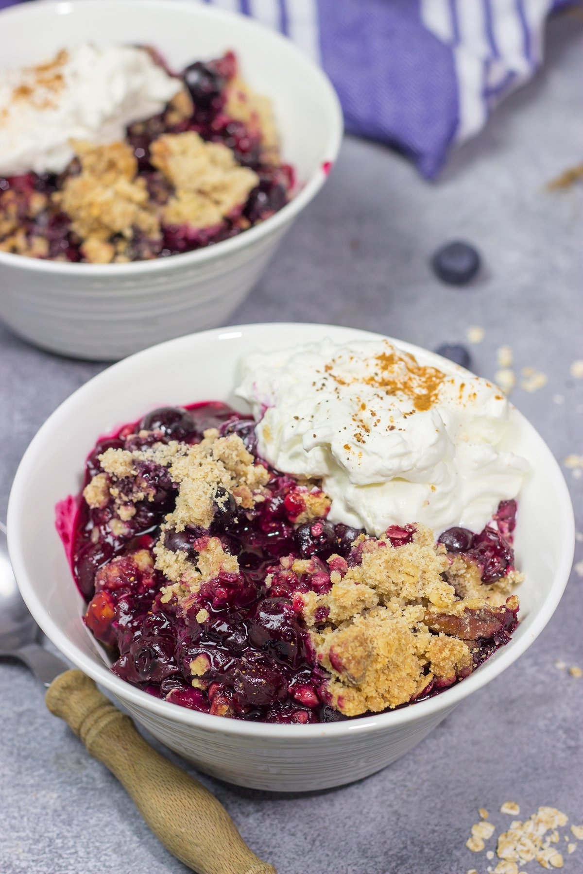 Blueberry Crisp Spicedblog