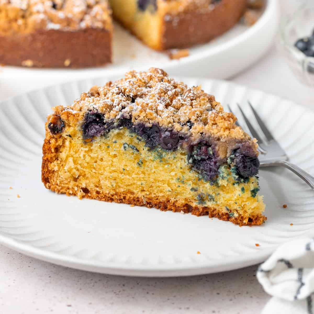 blueberry sour cream coffee cake recipe