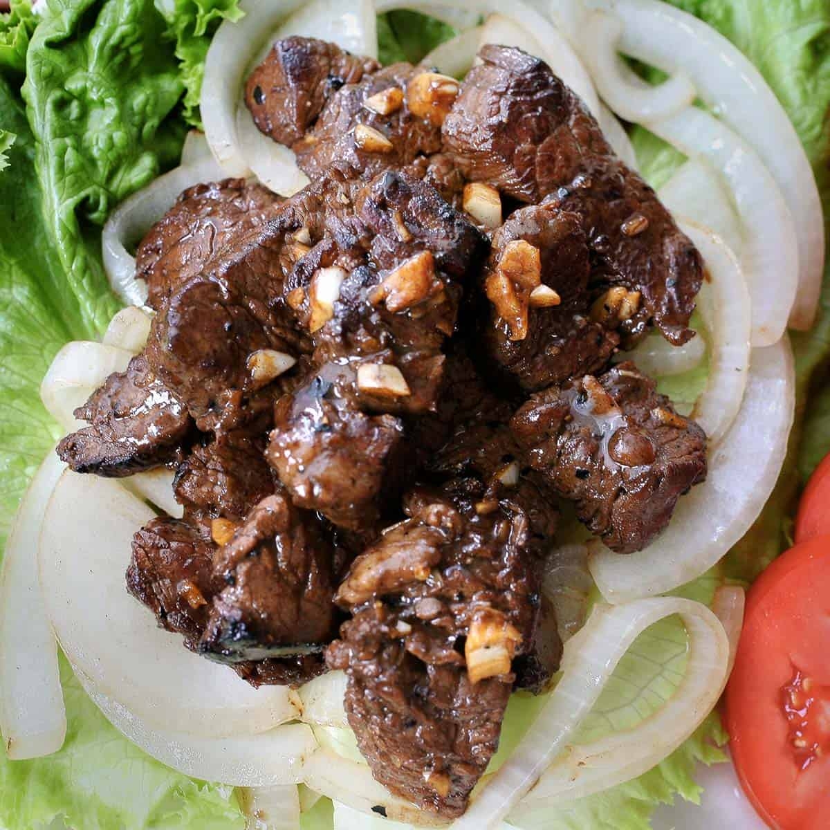 Bo Luc Lac Recipe Vietnamese Shaking Beef Bo Luc Lac Recipe Vietnamese Shaking Beef