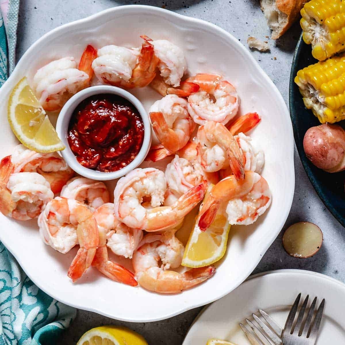 Boiled Shrimp With Old Bay Easy Shrimp Dinner 