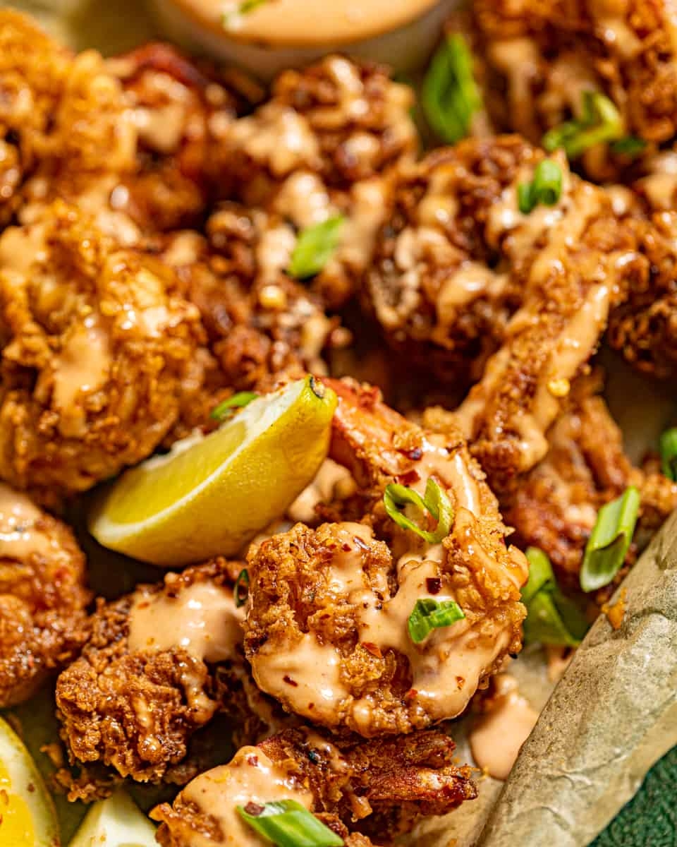 Boom Boom Shrimp Britney Breaks Bread