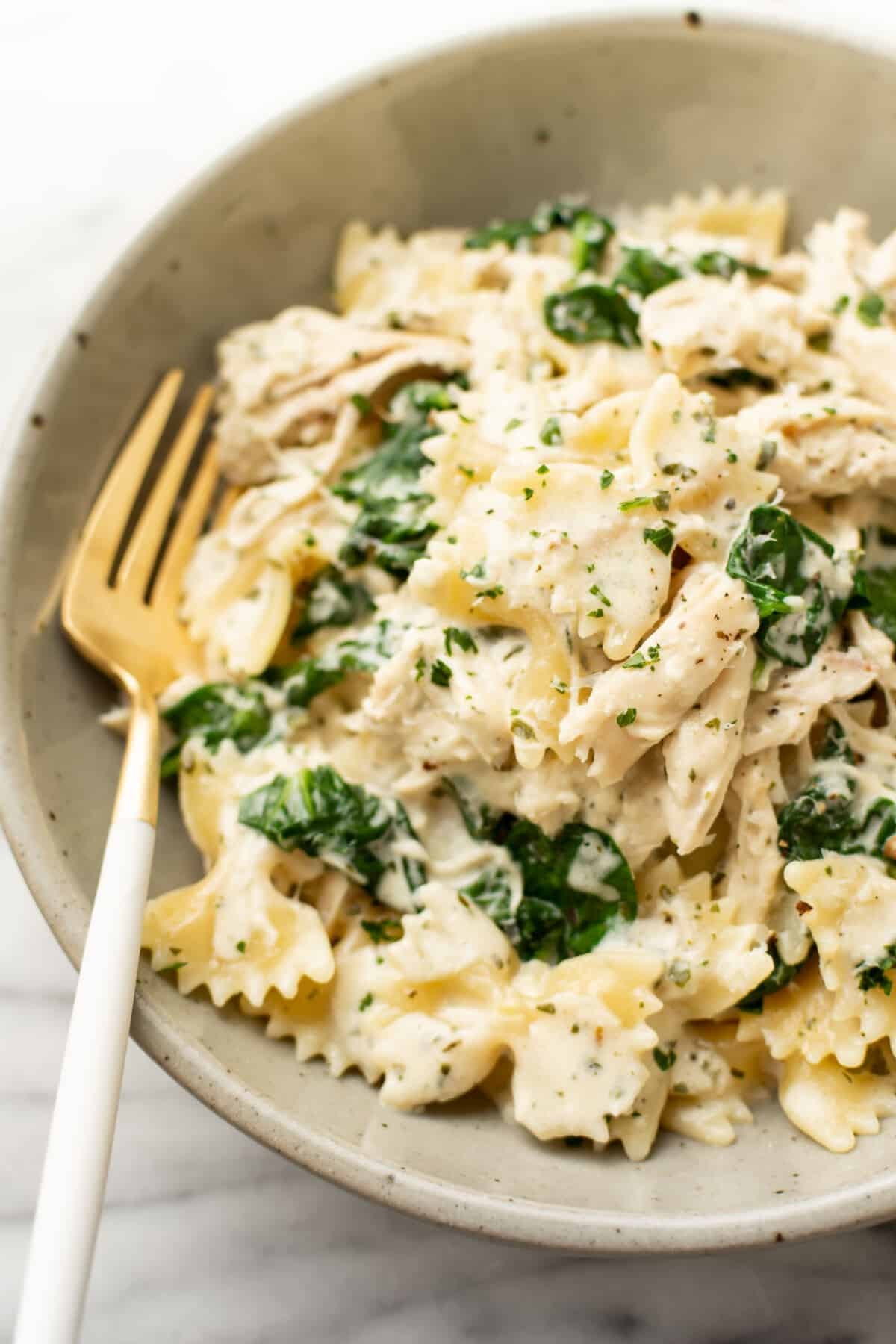 Boursin Chicken Pasta Salt Lavender