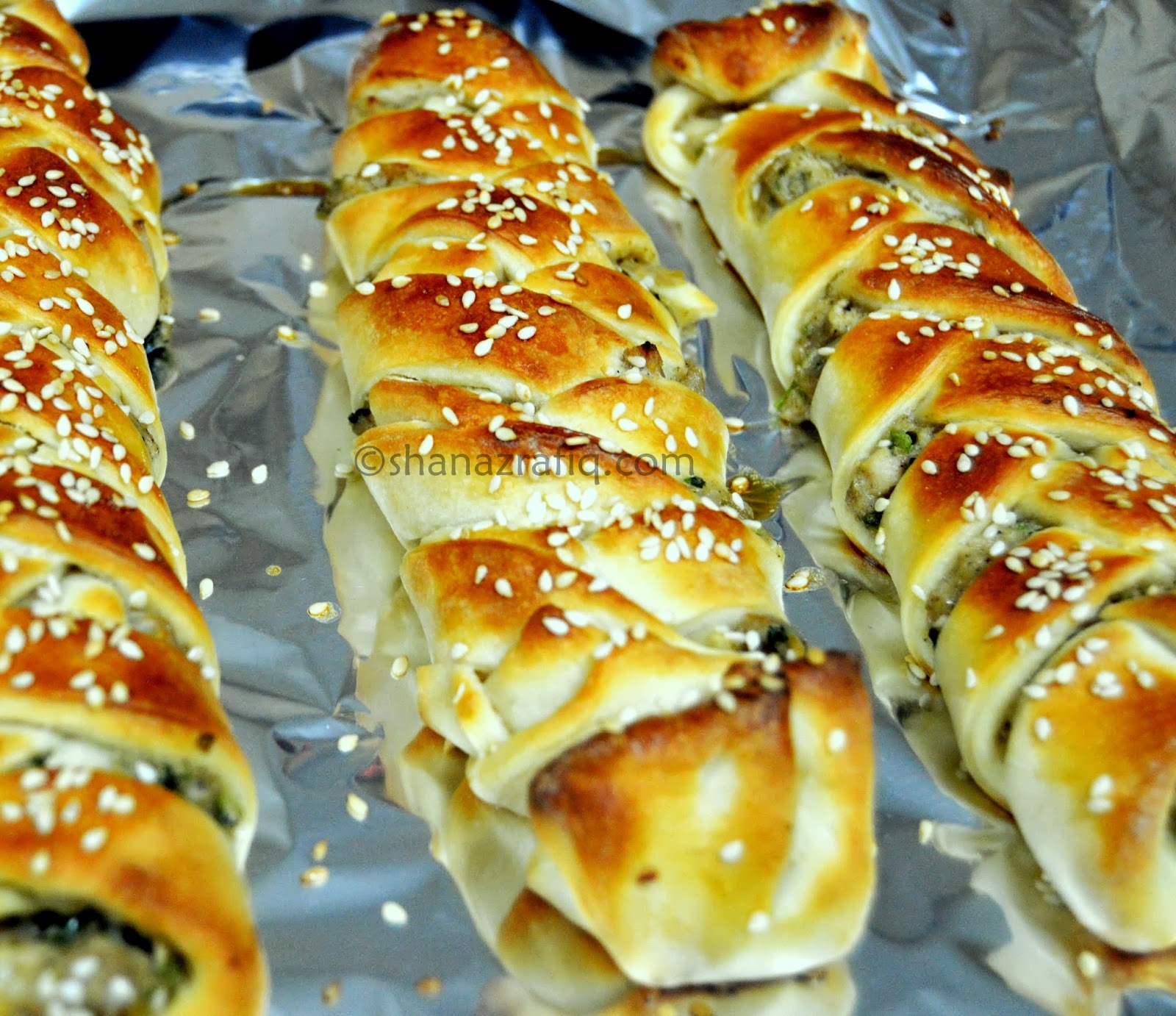 Braided Chicken Bread Breakfast Brunch Shanaz Rafiq Recipes