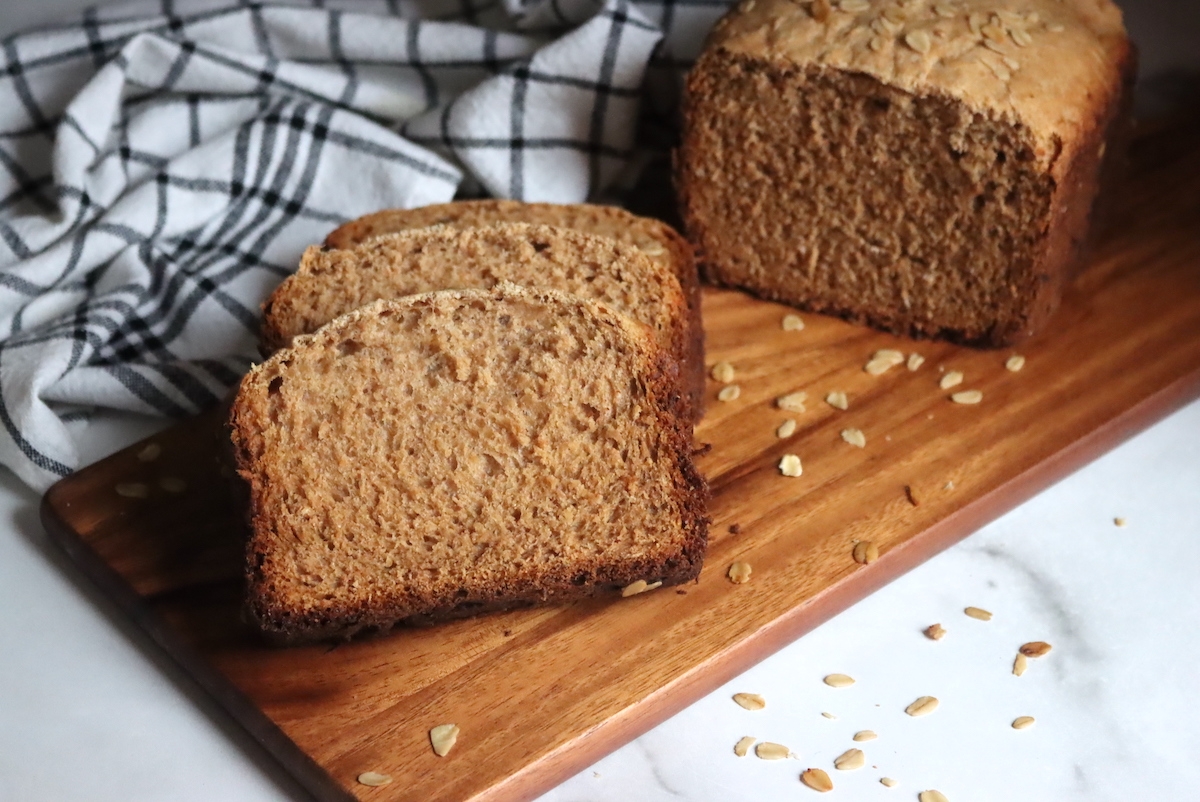 Bread Machine Honey Wheat Oat Bread Adamant Kitchen