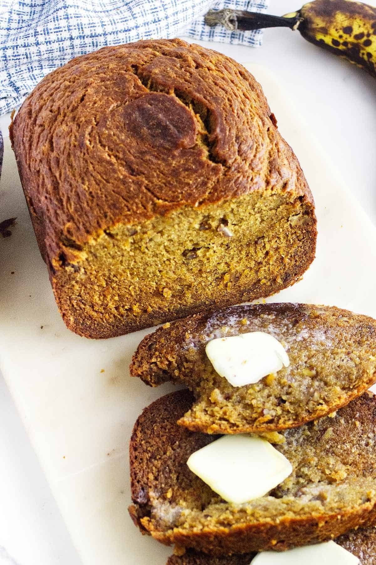 banana bread recipe for bread maker machine
