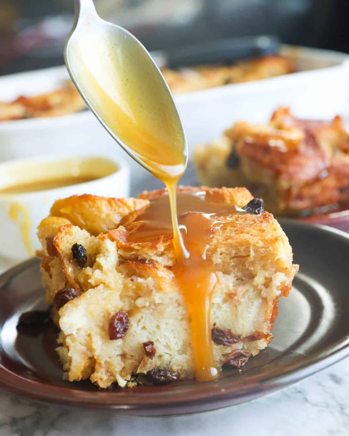 Bread Pudding With Rum Sauce Plus VIDEO Immaculate Bites