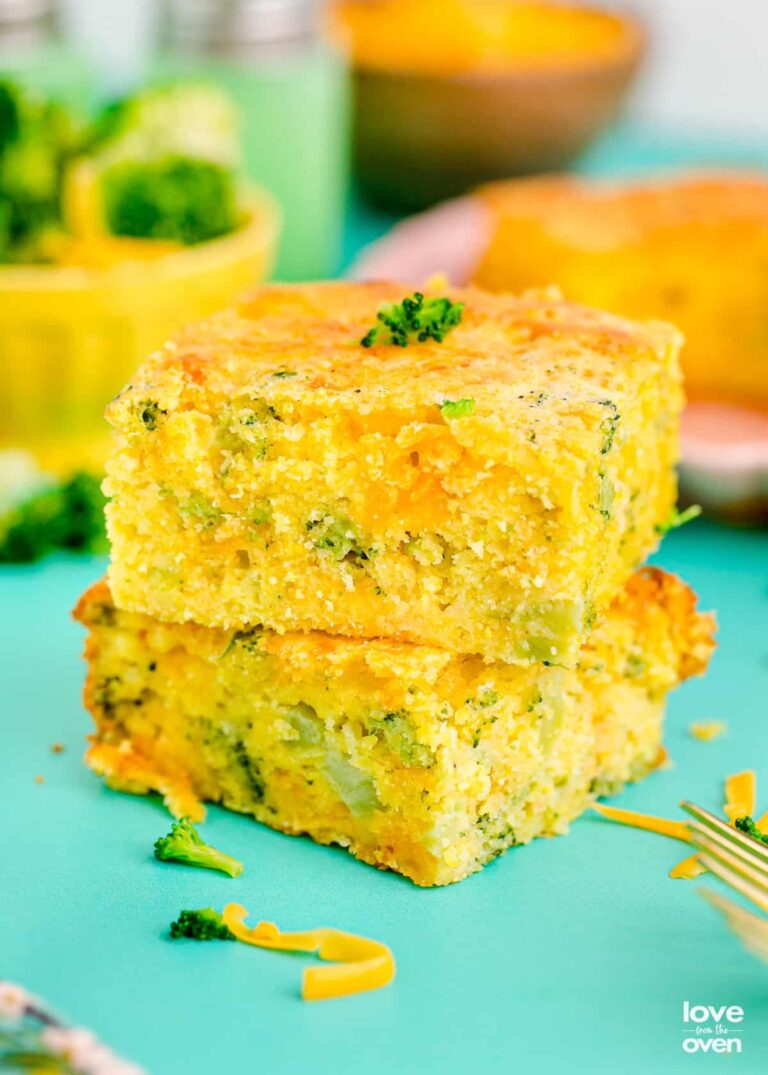 Broccoli Cornbread Love From The Oven