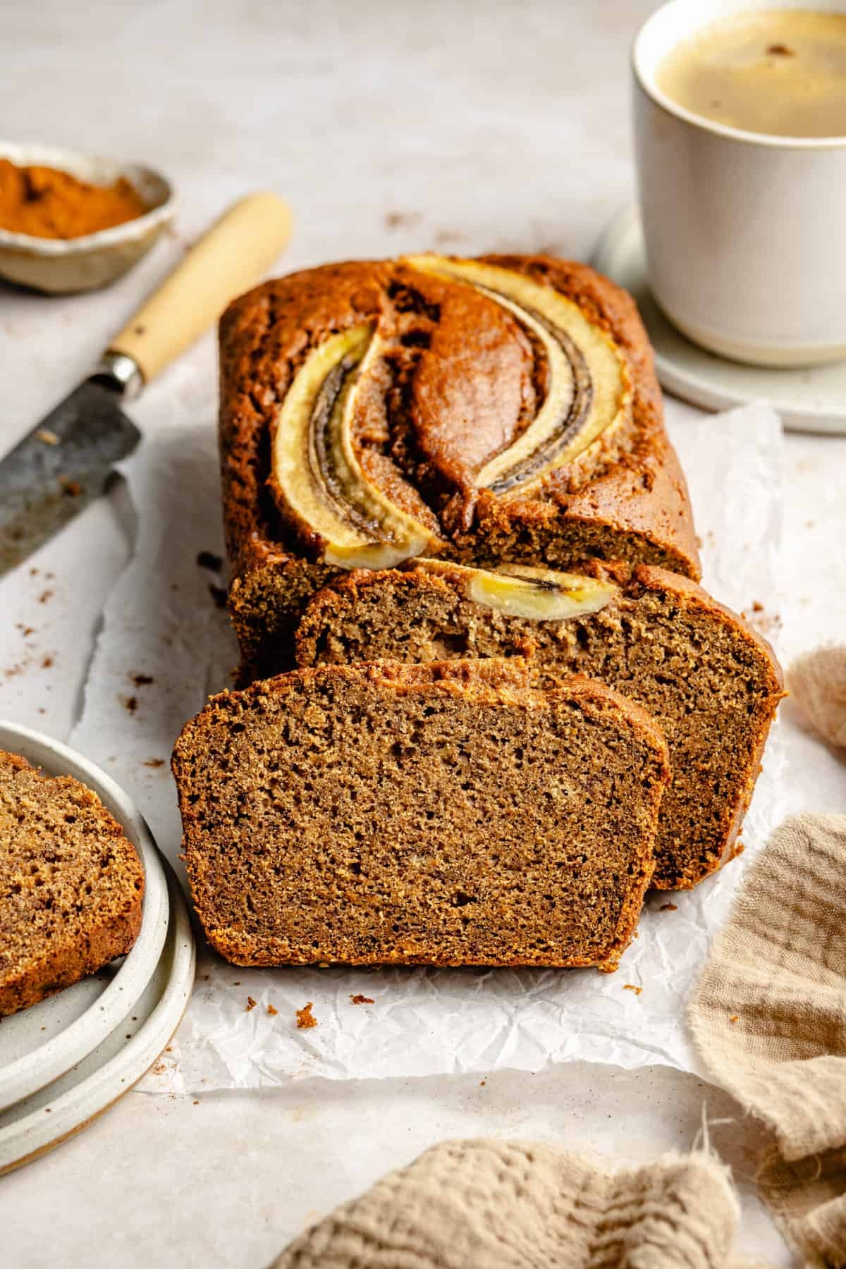 Brown Butter Banana Bread All The Healthy Things Brown Butter Banana Bread All The Healthy Things