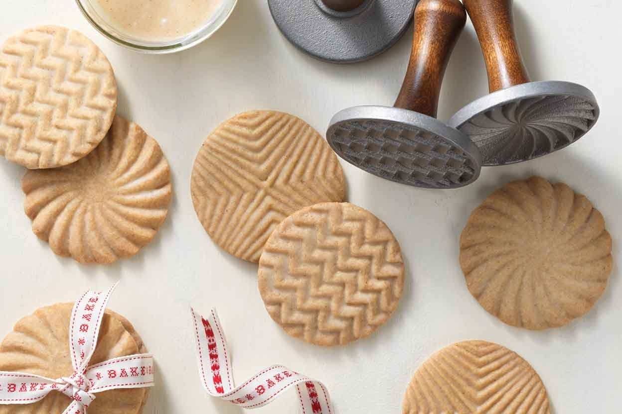 Brown Butter Stamp Cookies Recipe King Arthur Baking