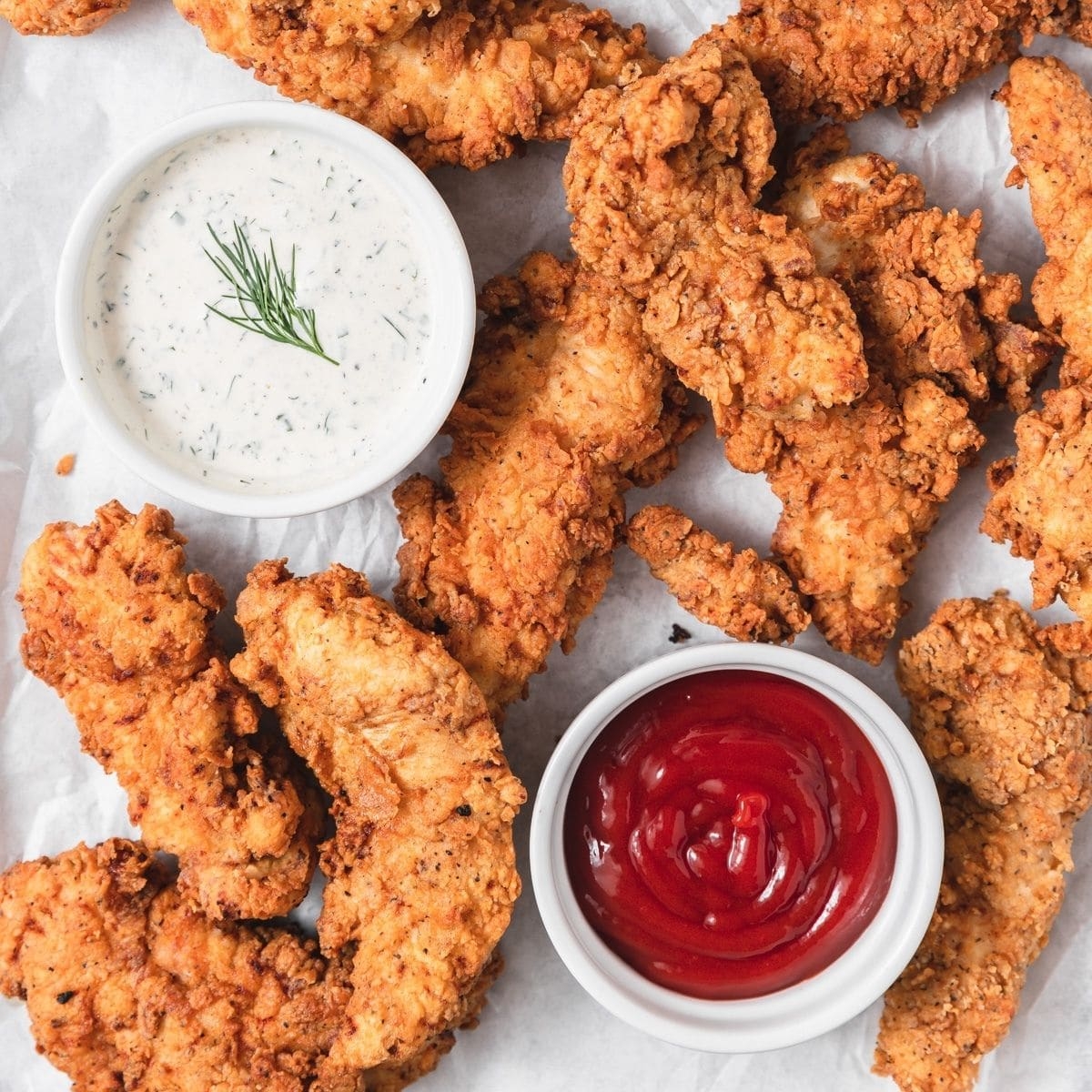 crispy chicken fingers recipe