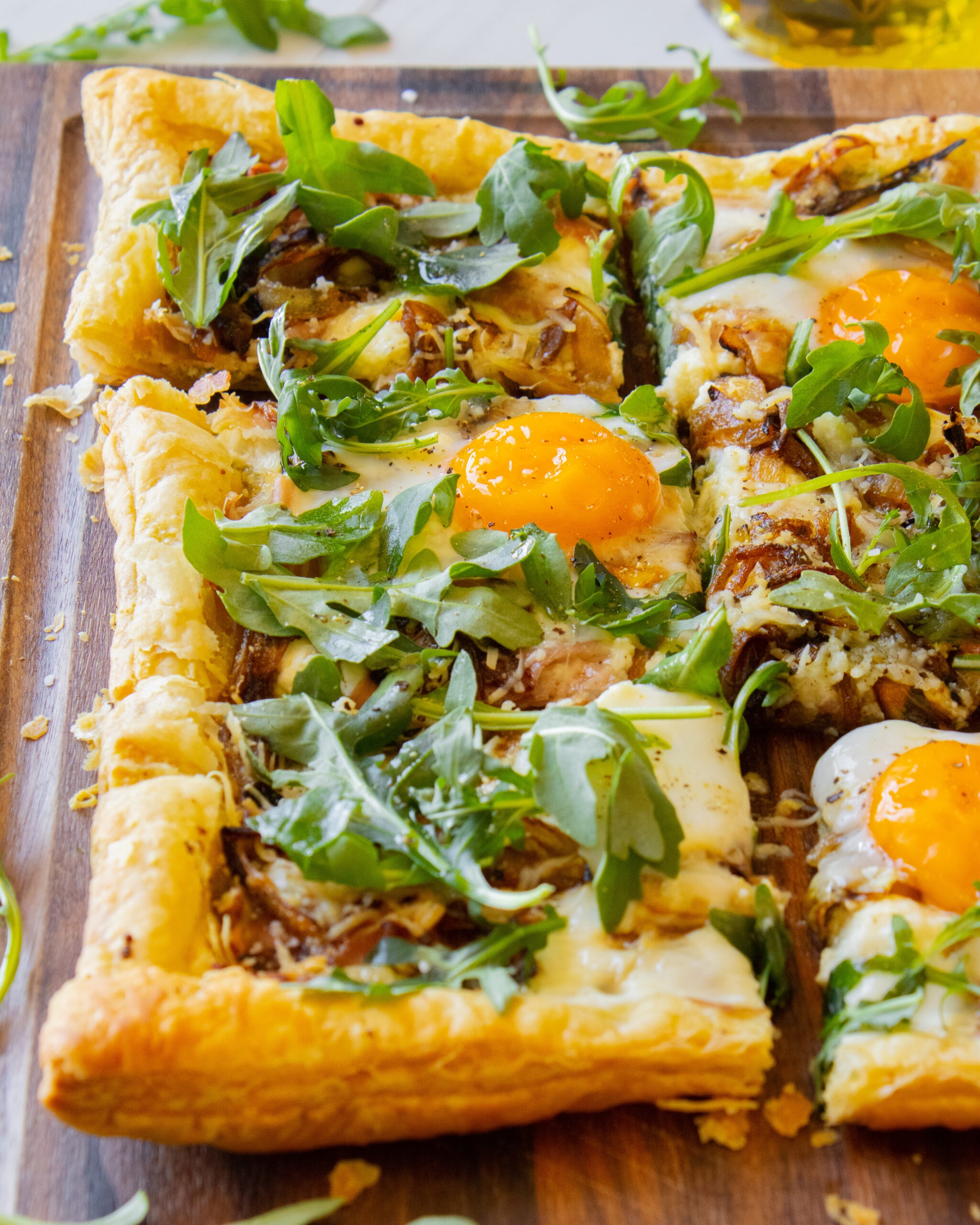 Buttery And Flaky Breakfast Puff Pastry Tart Olives Lamb
