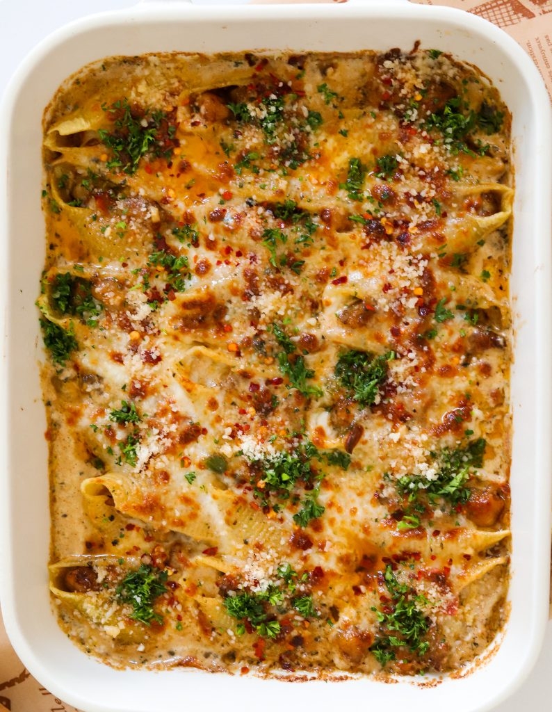 shrimp stuffed shells recipe