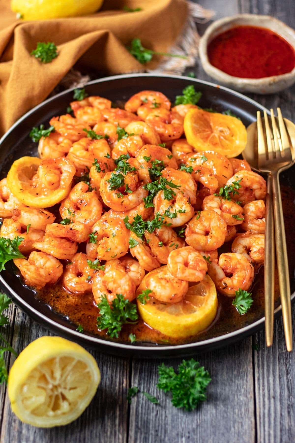 Cajun Honey Butter Shrimp Pink Owl Kitchen