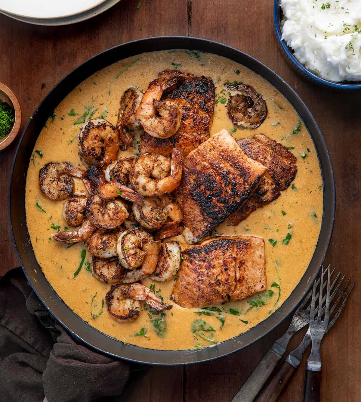 Cajun Salmon And Shrimp I Am Homesteader