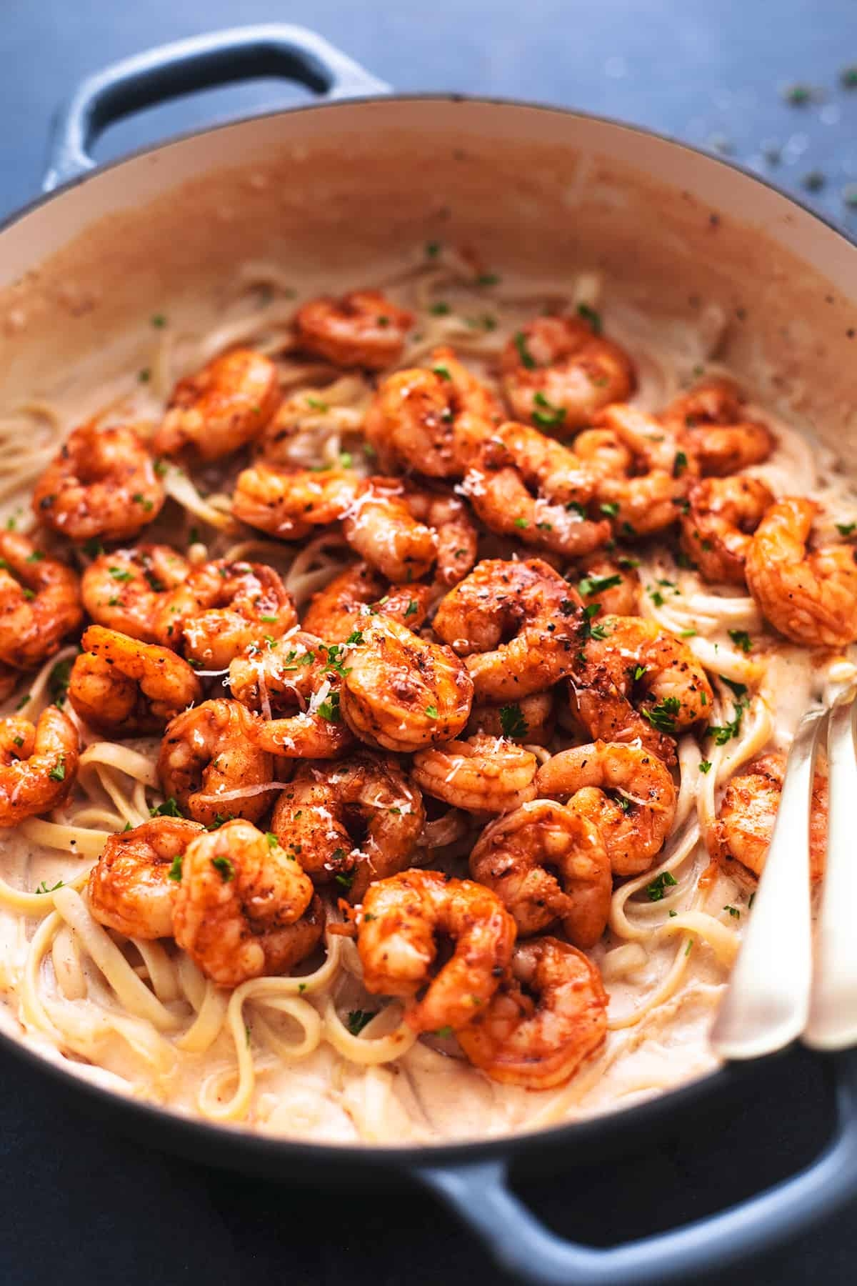 Cajun Shrimp Alfredo Pasta Creme De La Crumb