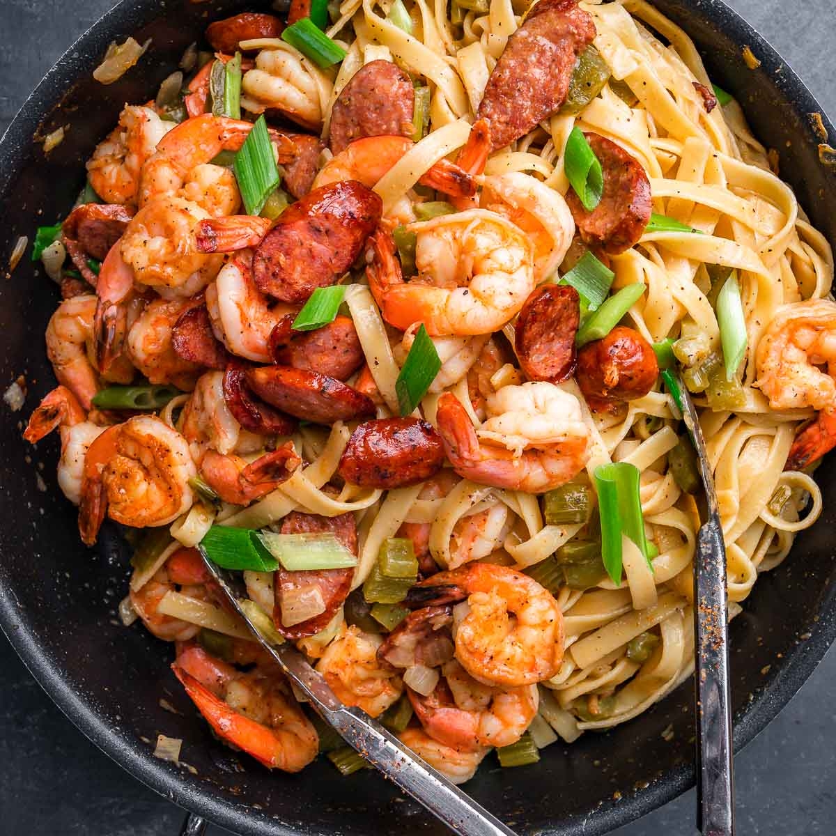 Cajun Shrimp And Sausage Pasta Sip And Feast