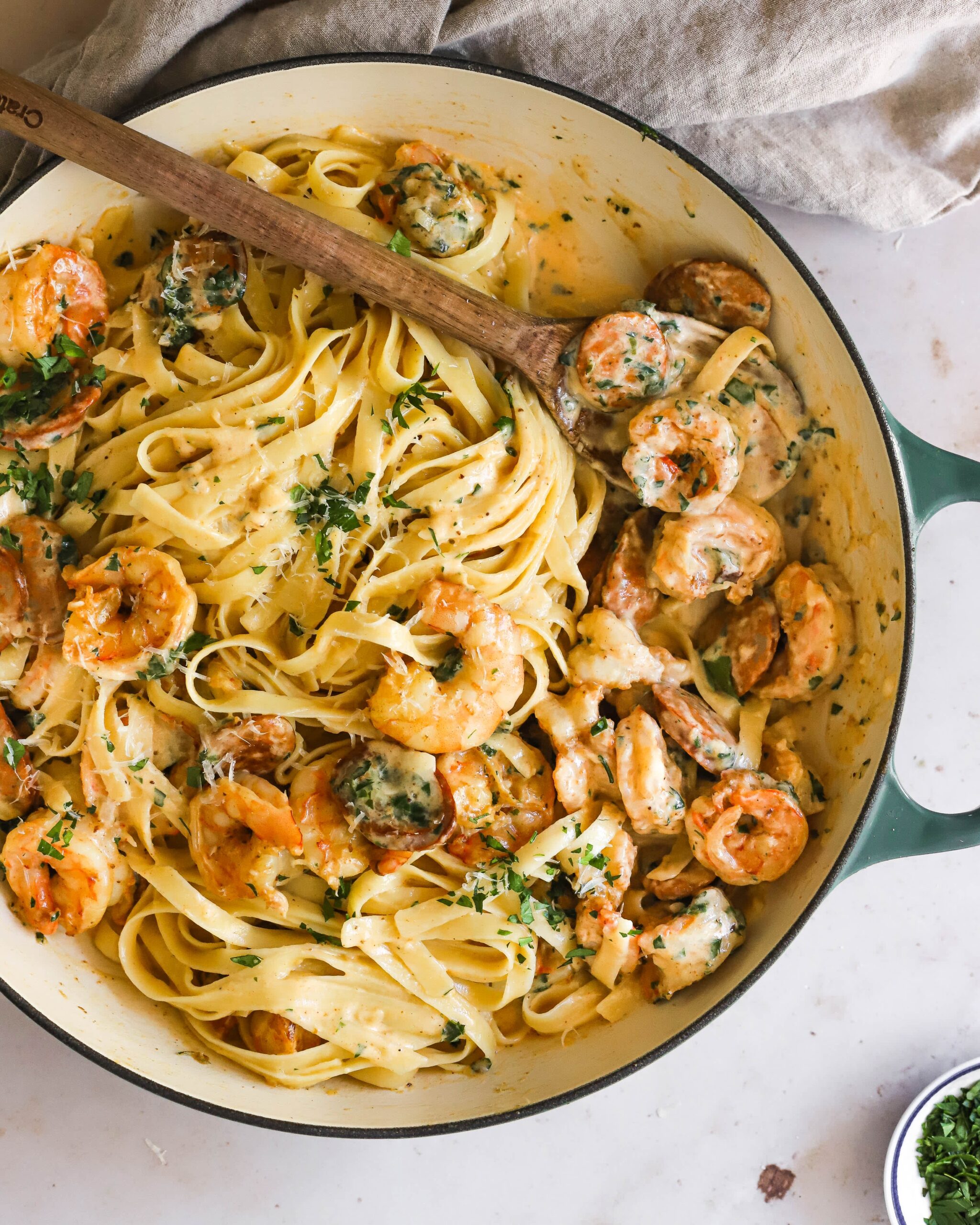 Cajun Shrimp Pasta Recipe Smoky Creamy The Kitchn Cajun Shrimp Pasta Recipe Smoky Creamy The Kitchn