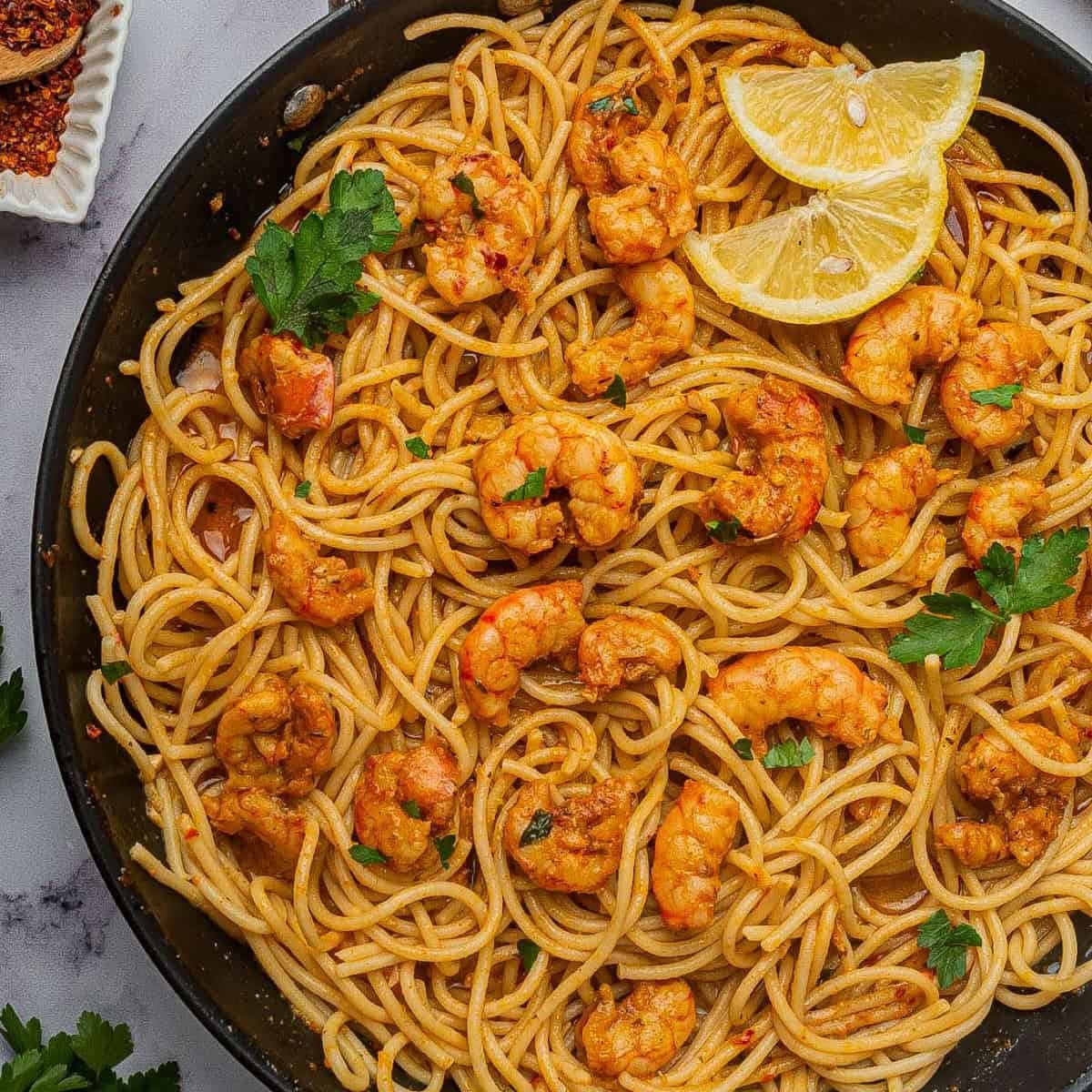 Cajun Shrimp Scampi Spicy Pasta Recipe Happy Honey Kitchen Cajun Shrimp Scampi Spicy Pasta Recipe Happy Honey Kitchen