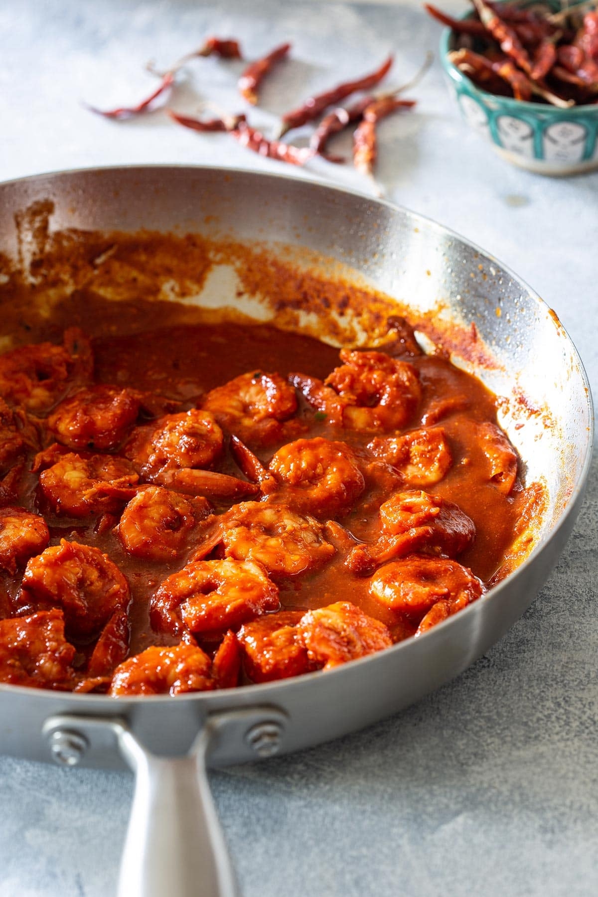 Camarones A La Diabla Diablo Shrimp 