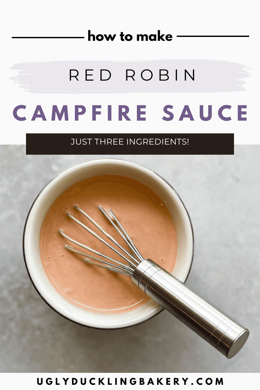 Campfire Sauce Ugly Duckling Bakery