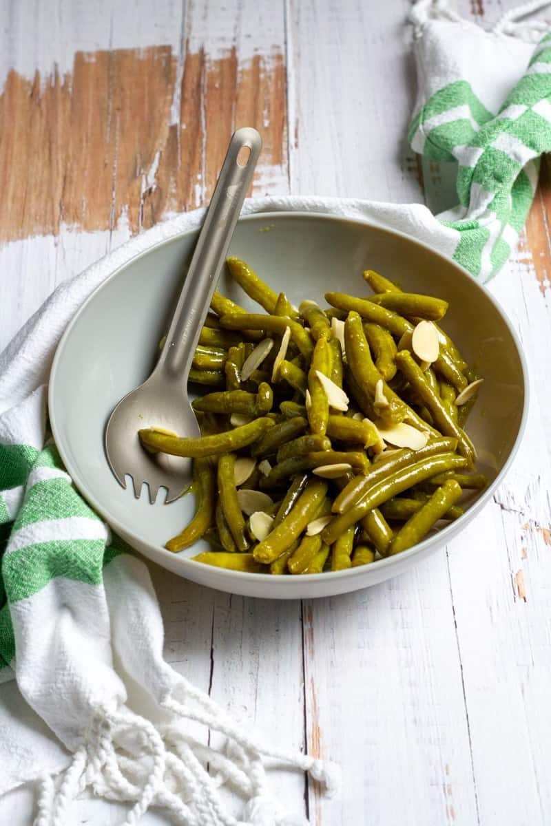 Canned Green Bean Salad No Cook Champagne Tastes