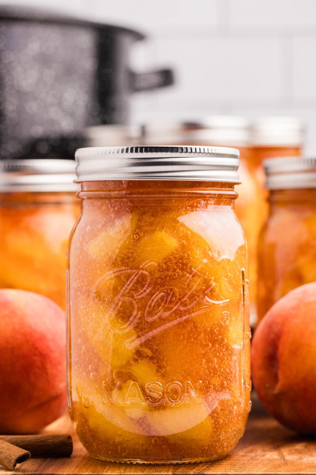Canning Peach Pie Filling Pints Or Quarts 