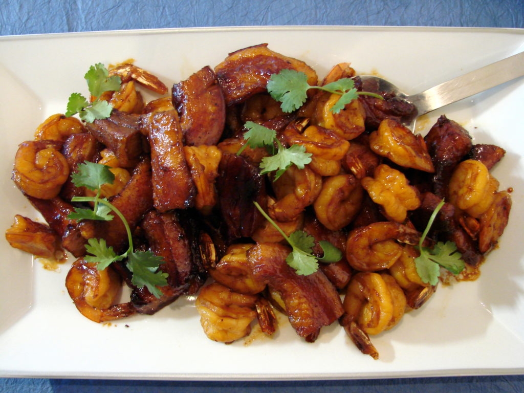 Caramelized Pork Belly And Shrimp Feral Cooks