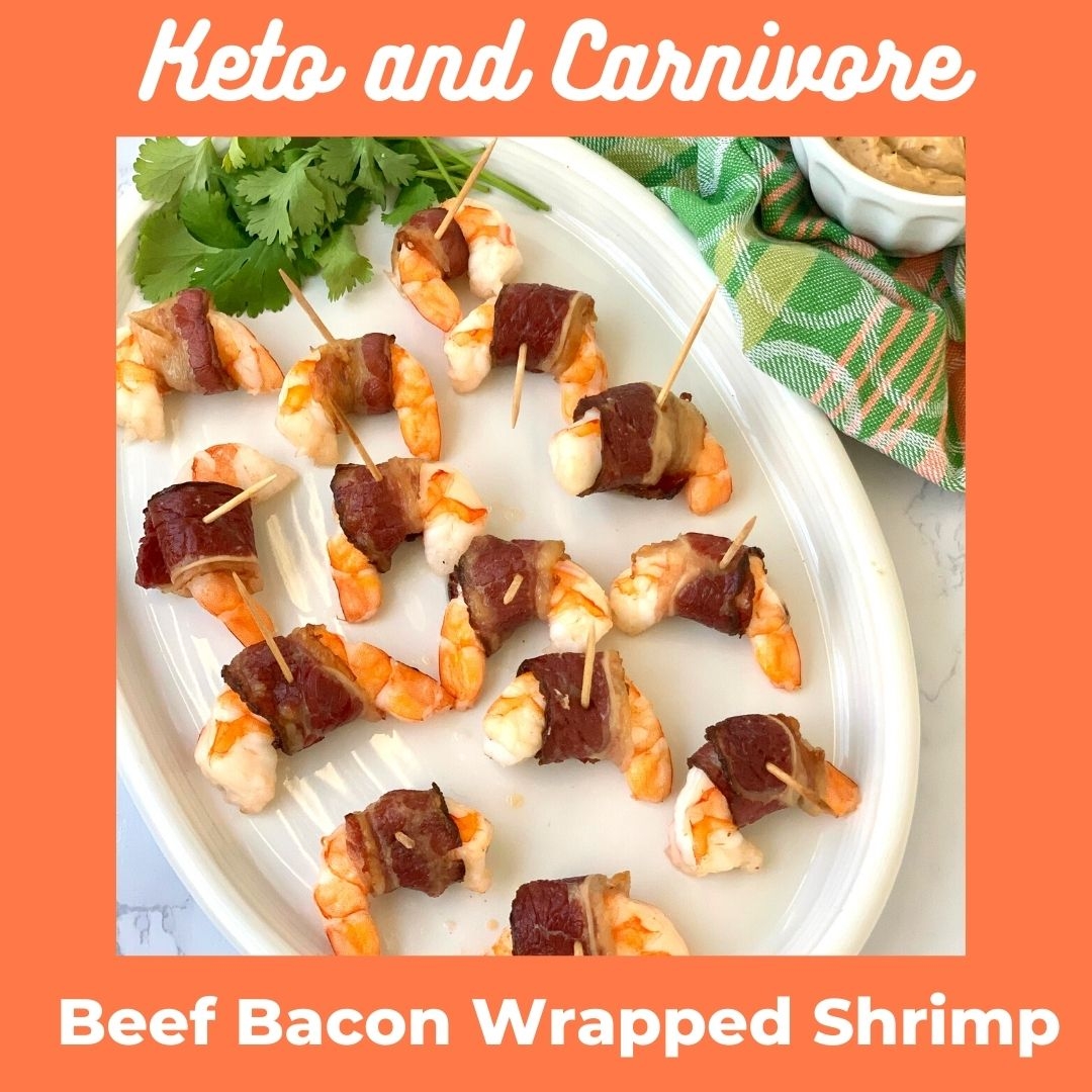 Carnivore Diet Bacon Wrapped Shrimp Ketogenic And Low Carb Recipe 