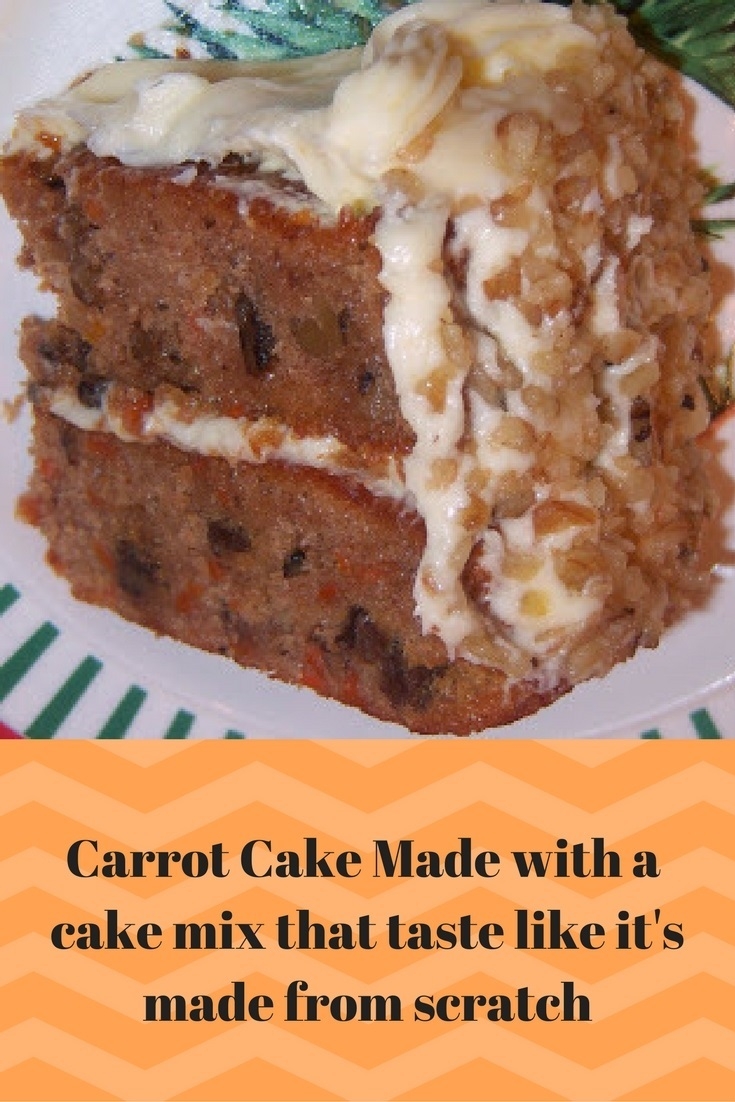 Carrot Cake Tastes Like A Scratch Cake What s Cookin Italian Style Cuisine
