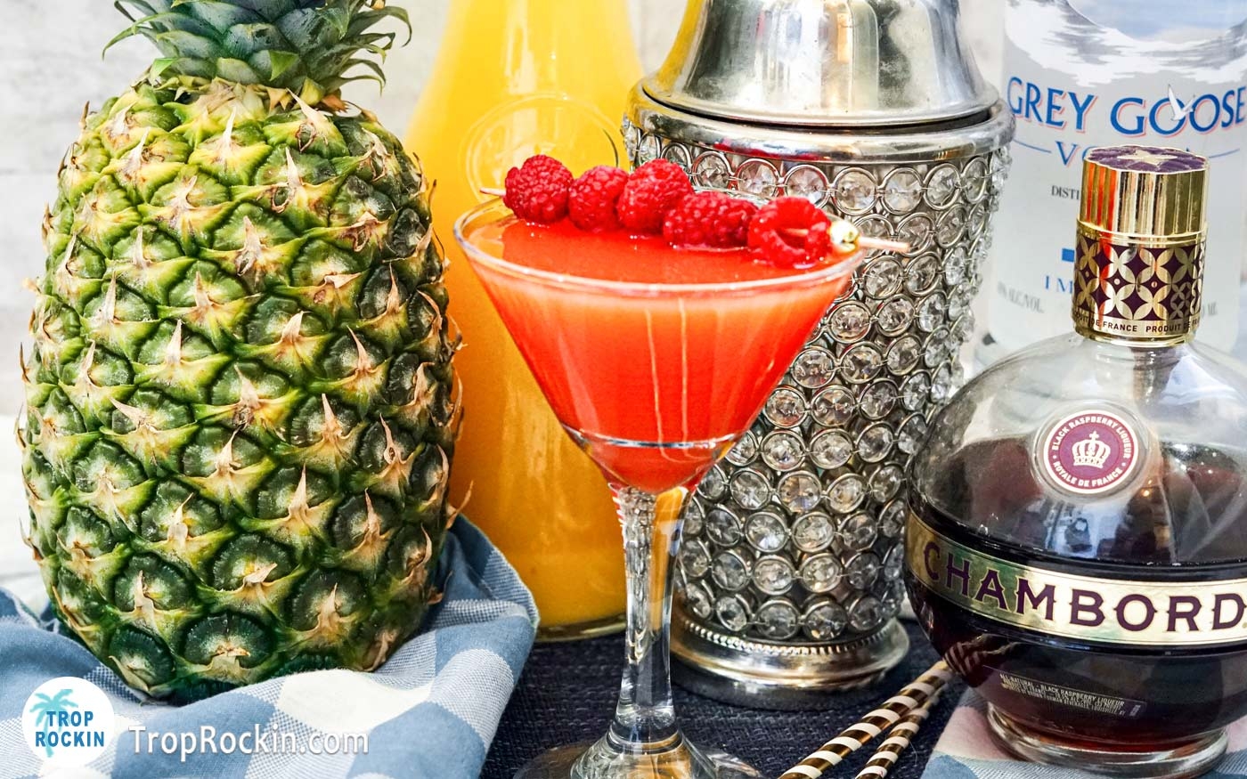 Chambord French Martini Trop Rockin Recipes Chambord French Martini Trop Rockin Recipes