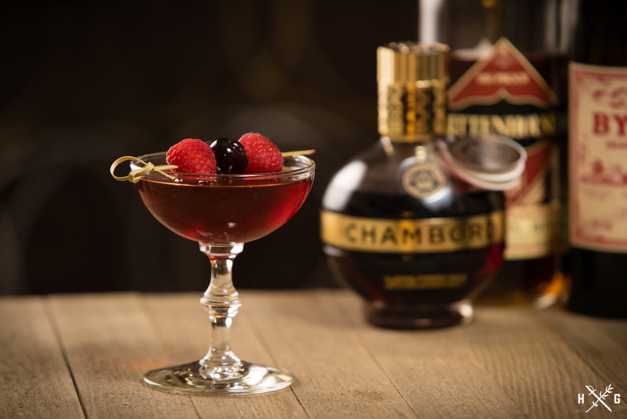 Chambord Manhattan The Humble Garnish Chambord Manhattan The Humble Garnish