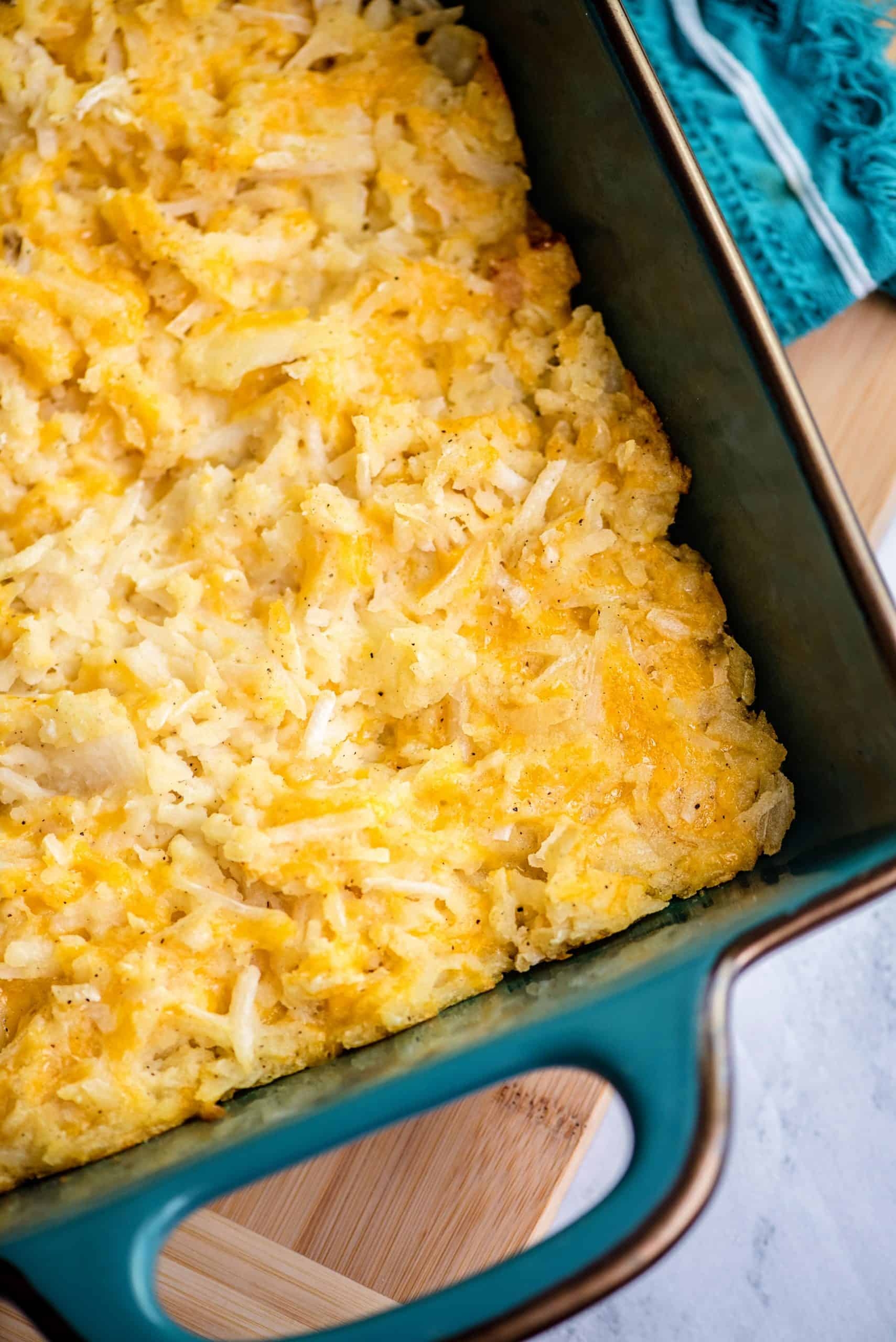 Cheesy Hash Brown Casserole Cracker Barrel Copycat Recipe 
