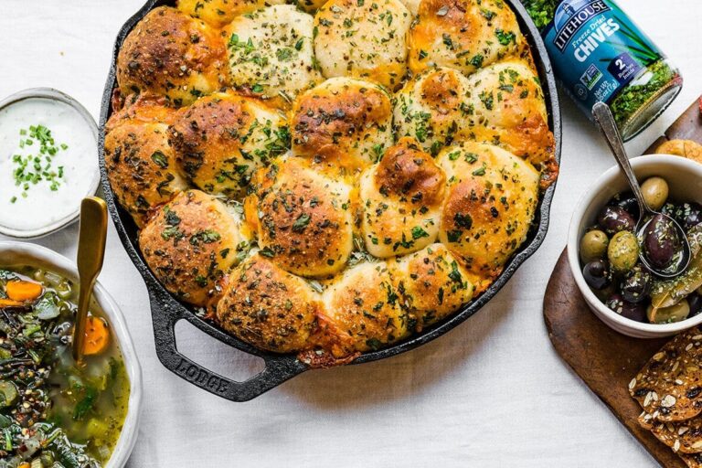 Cheesy Herb Pull Apart Bread Recipe Freeze Dried Oregano