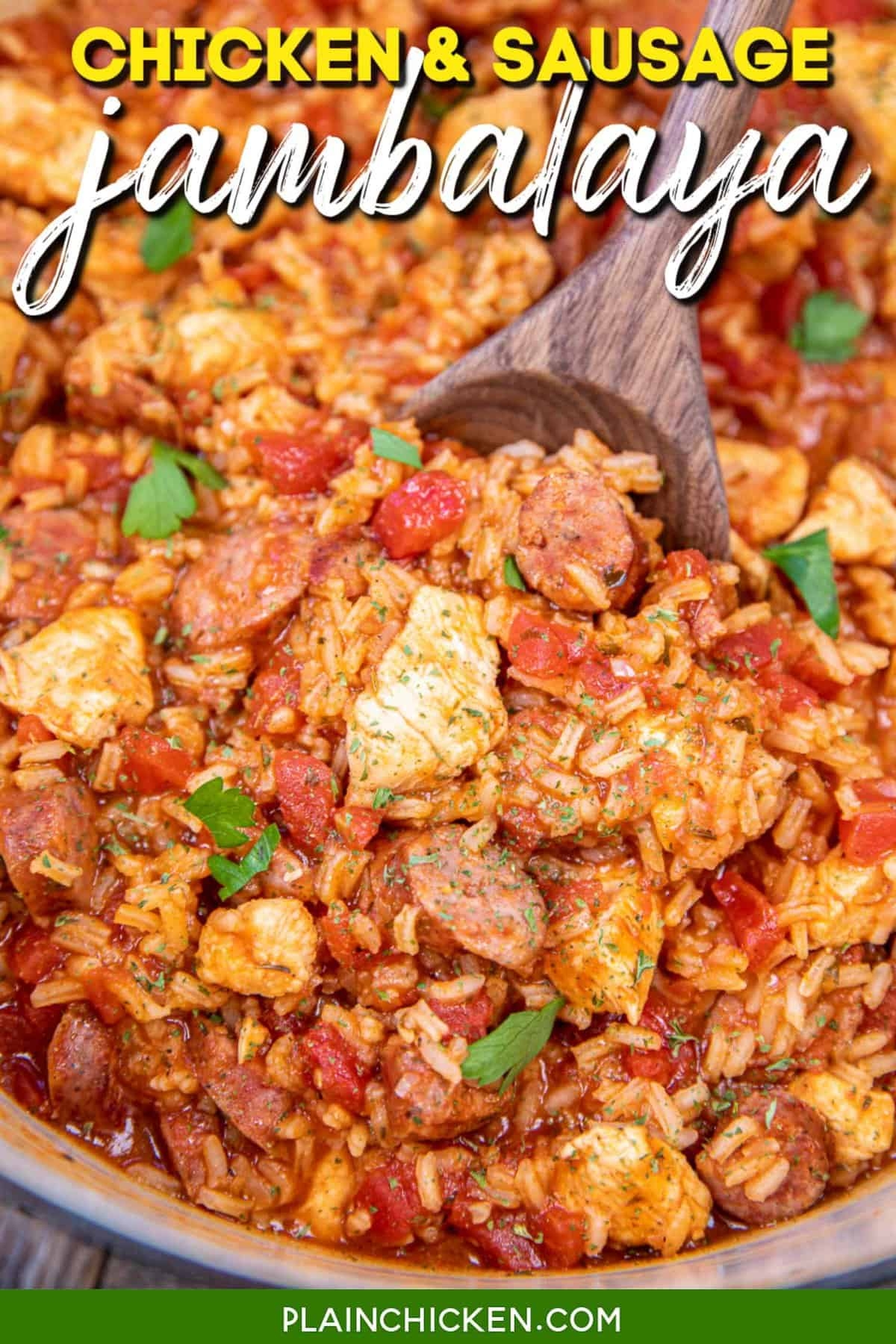 chicken and sausage jambalaya recipe