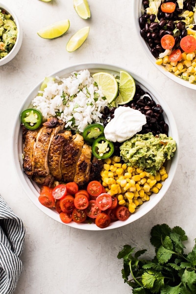 chicken burrito bowl recipe