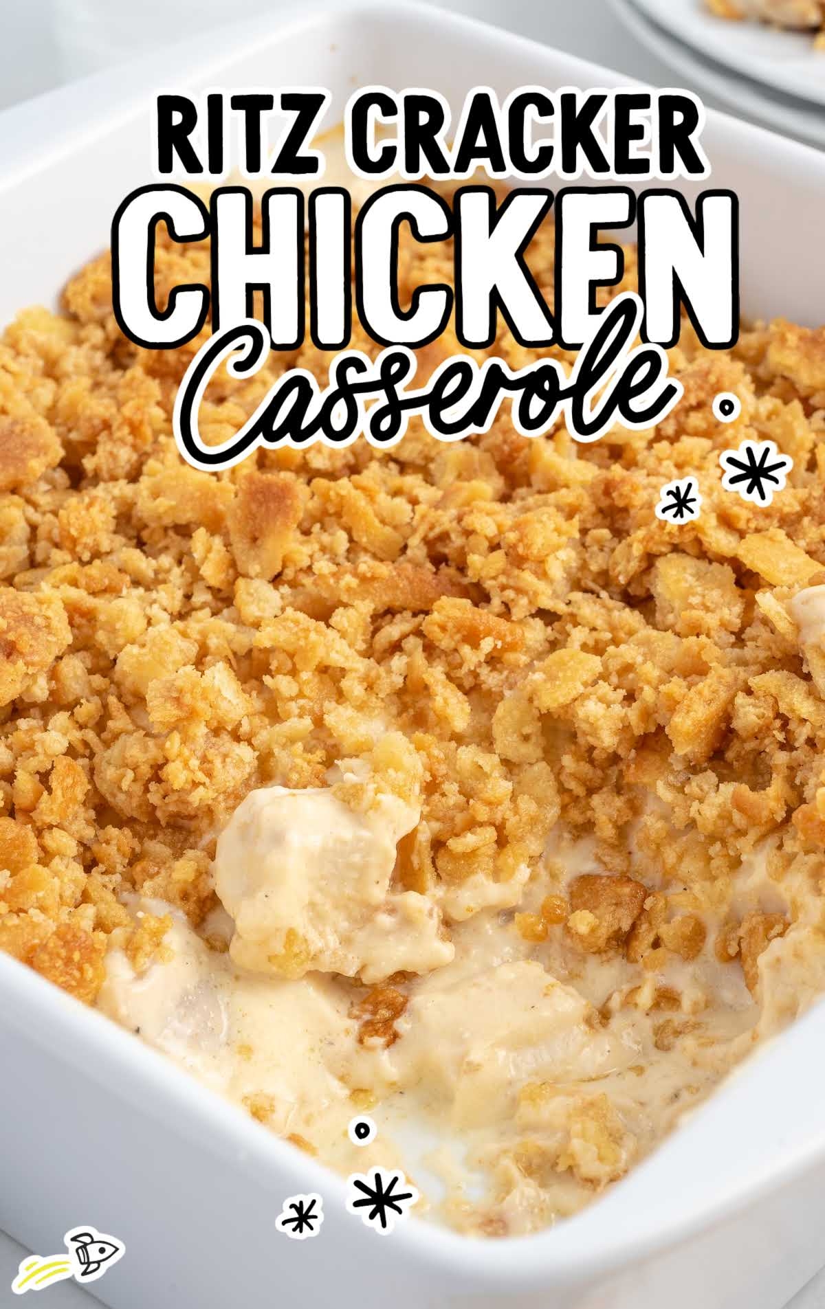 Chicken Casserole With Ritz Crackers Spaceships And Laser Beams