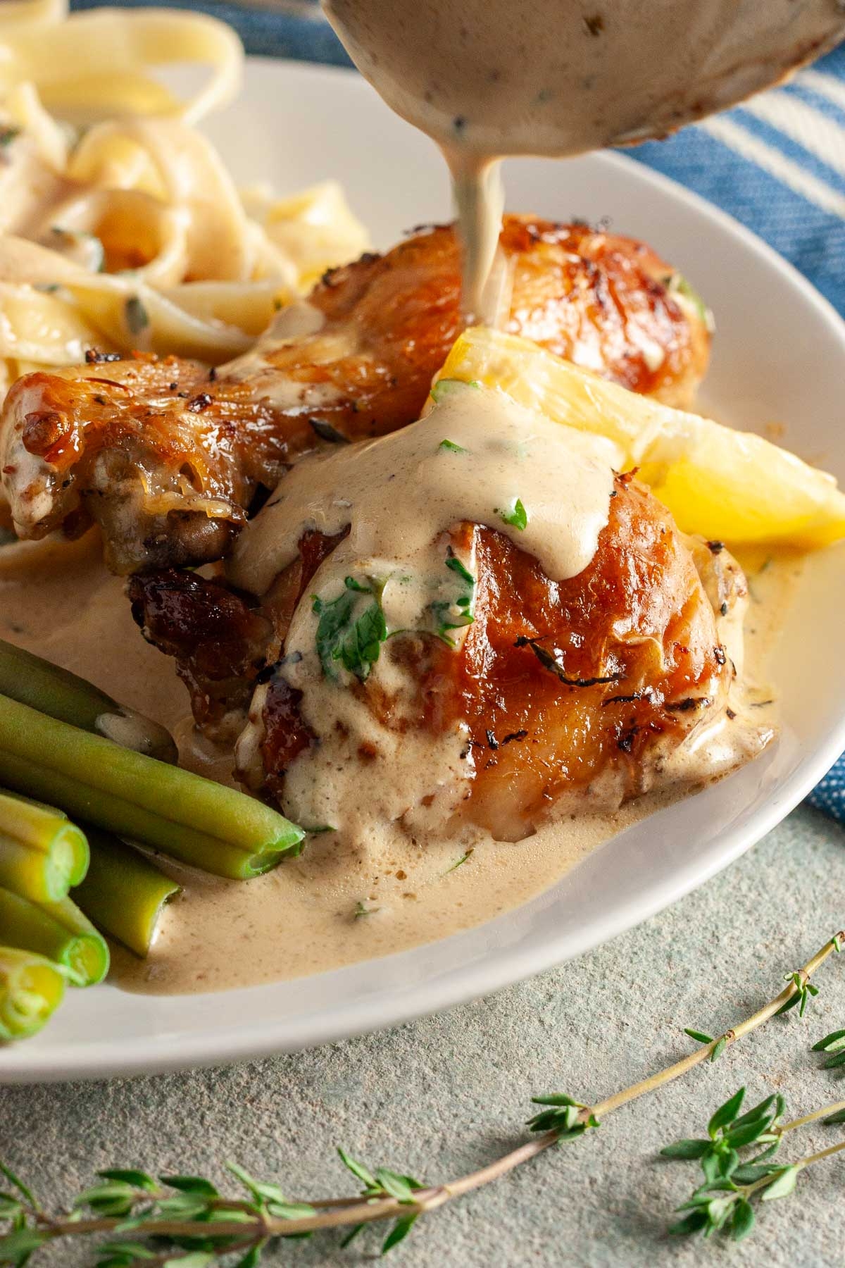 Chicken In Greek Yogurt Sauce 6 Ingredients Scrummy Lane