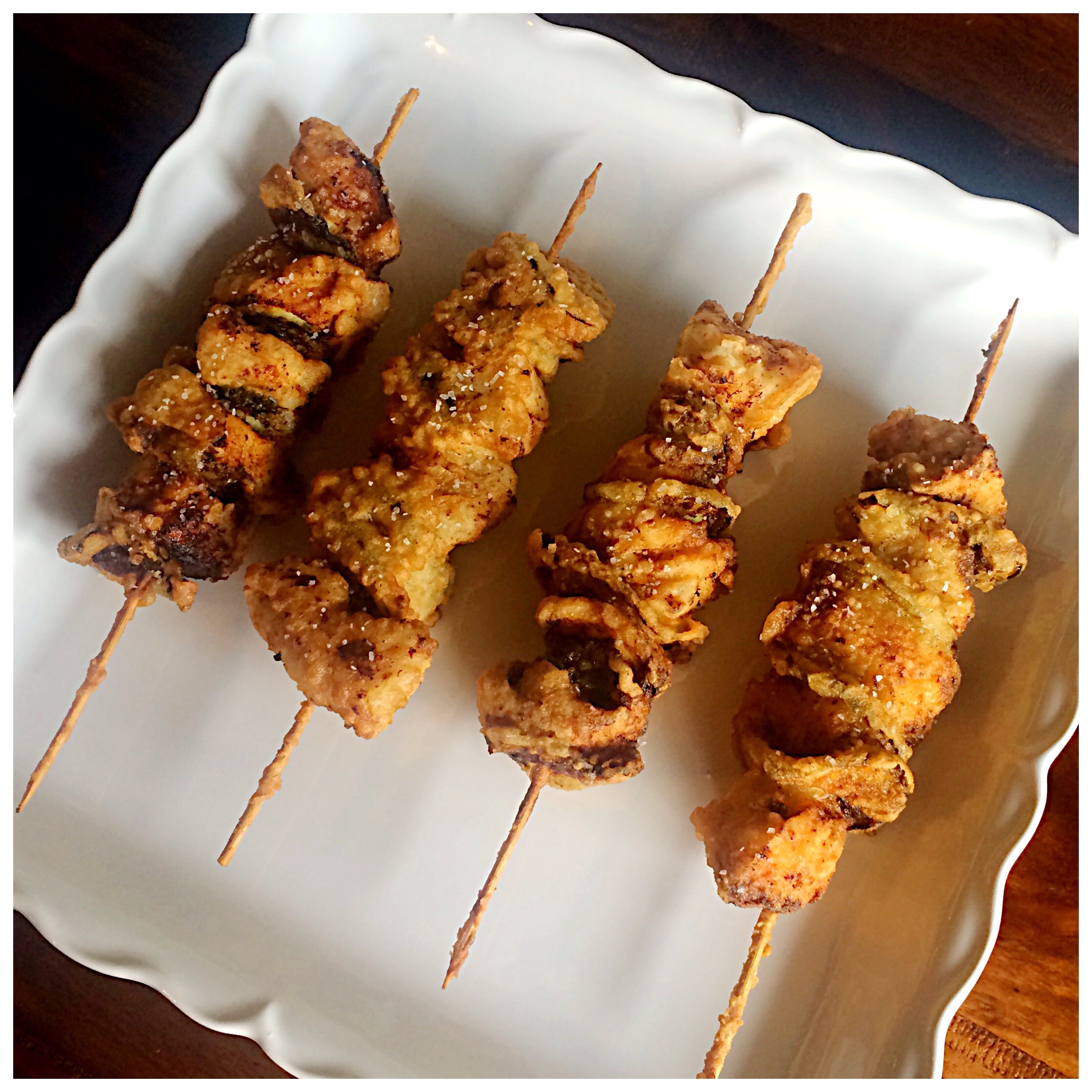 chicken on a stick recipe