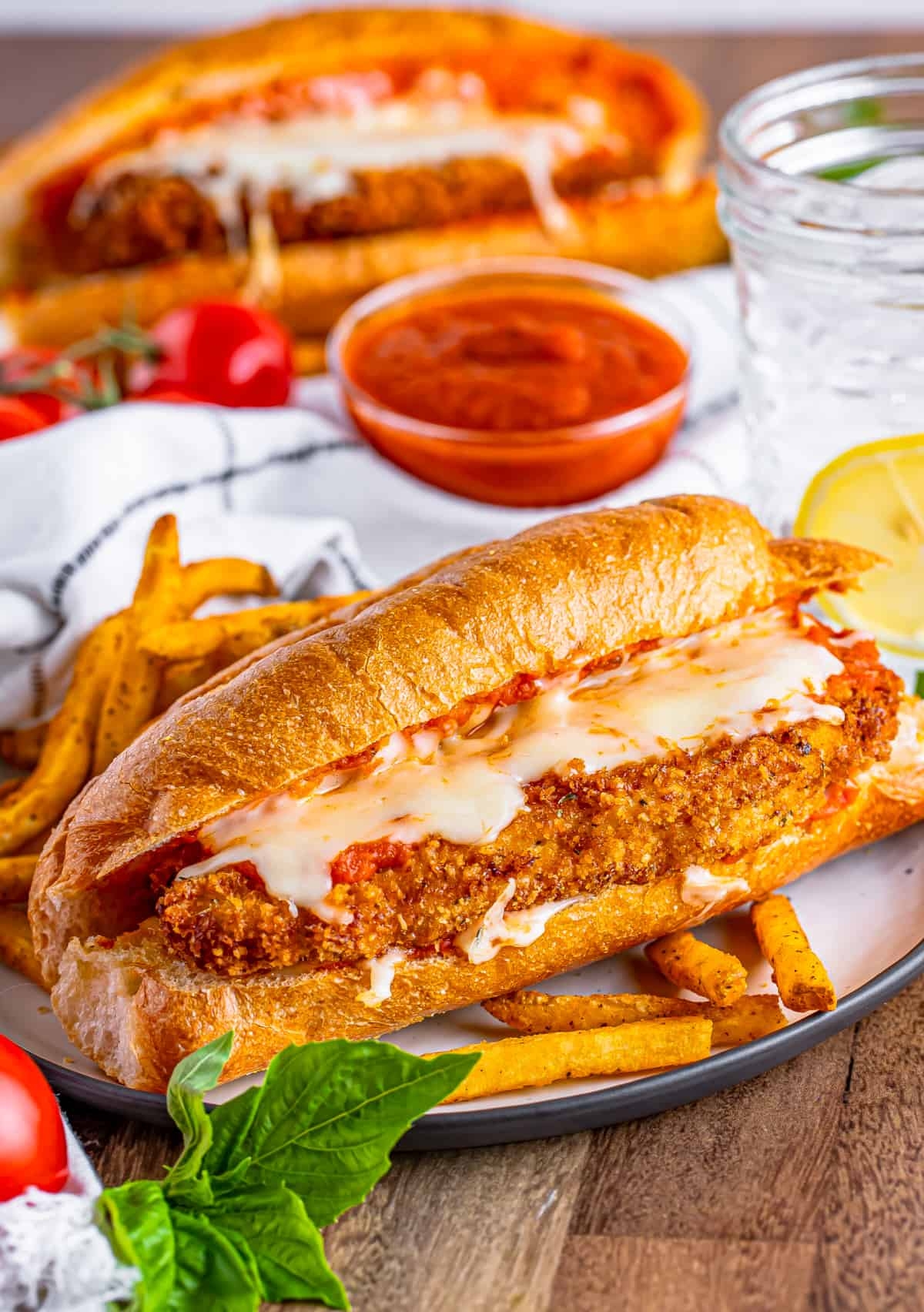 Chicken Parmesan Sandwiches Tornadough Alli