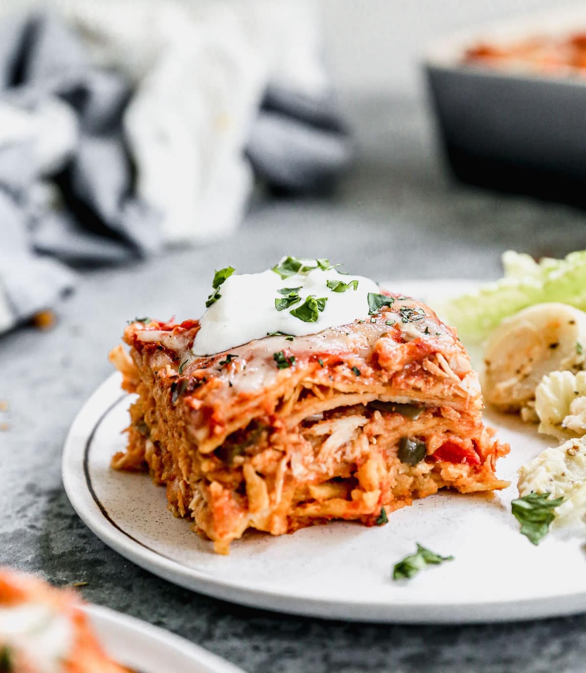 Chicken Tortilla Casserole Freezer Friendly WellPlated