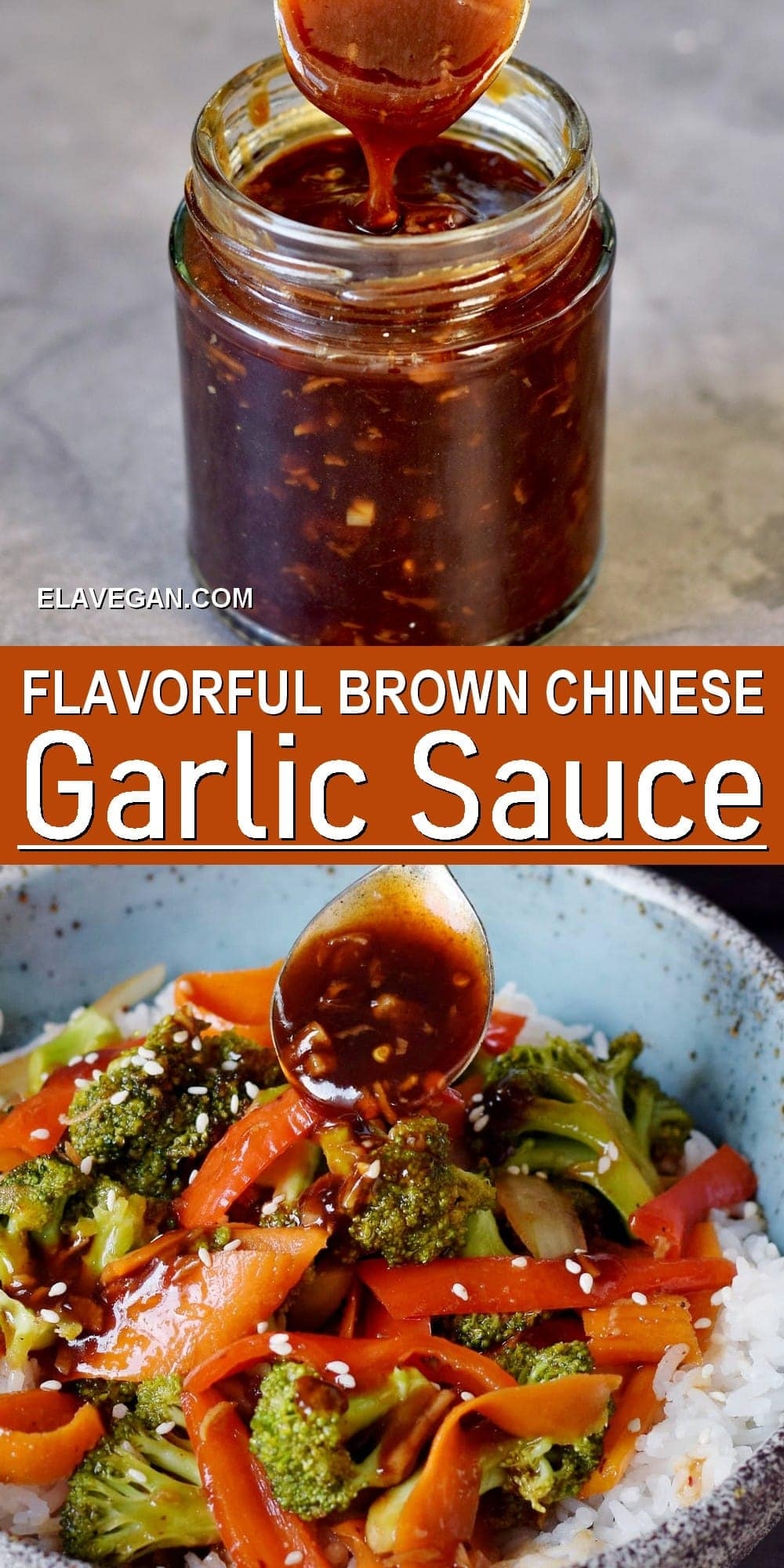 Chinese Garlic Sauce Brown Stir Fry Sauce Elavegan Chinese Garlic Sauce Brown Stir Fry Sauce Elavegan